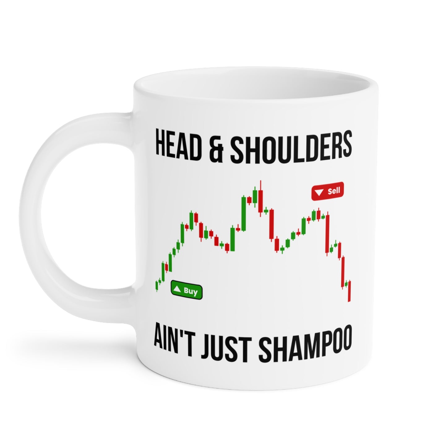 Head & Shoulders - White Trading Mug (CAD)