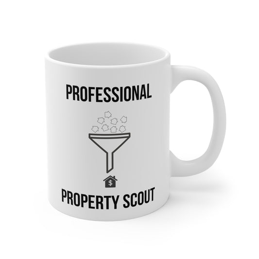 Professional Property Scout (1) - White Motivation Mug (CAD)
