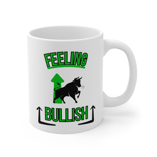 Feeling Bullish (1) - White Trading Mug (CAD)