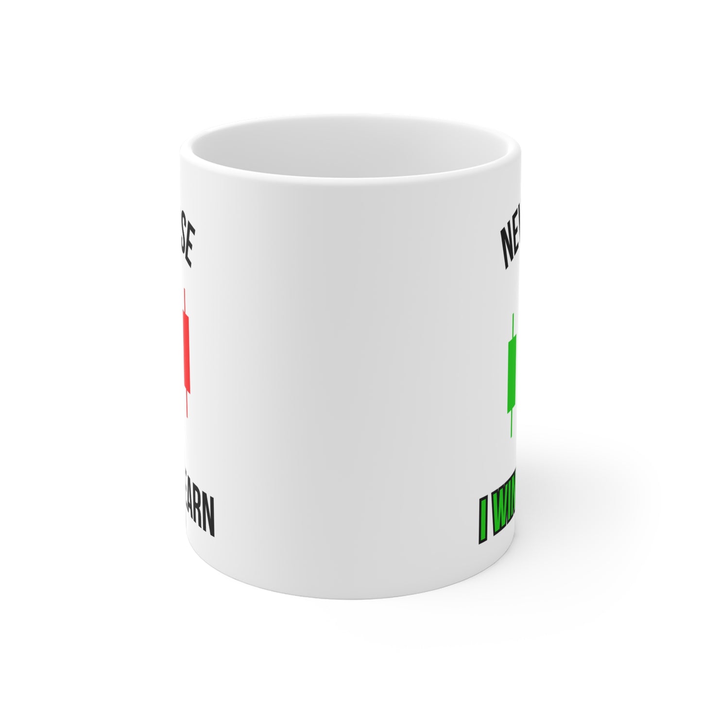 Never Lose, I Win or Learn (1) - White Trading Mug (CAD)