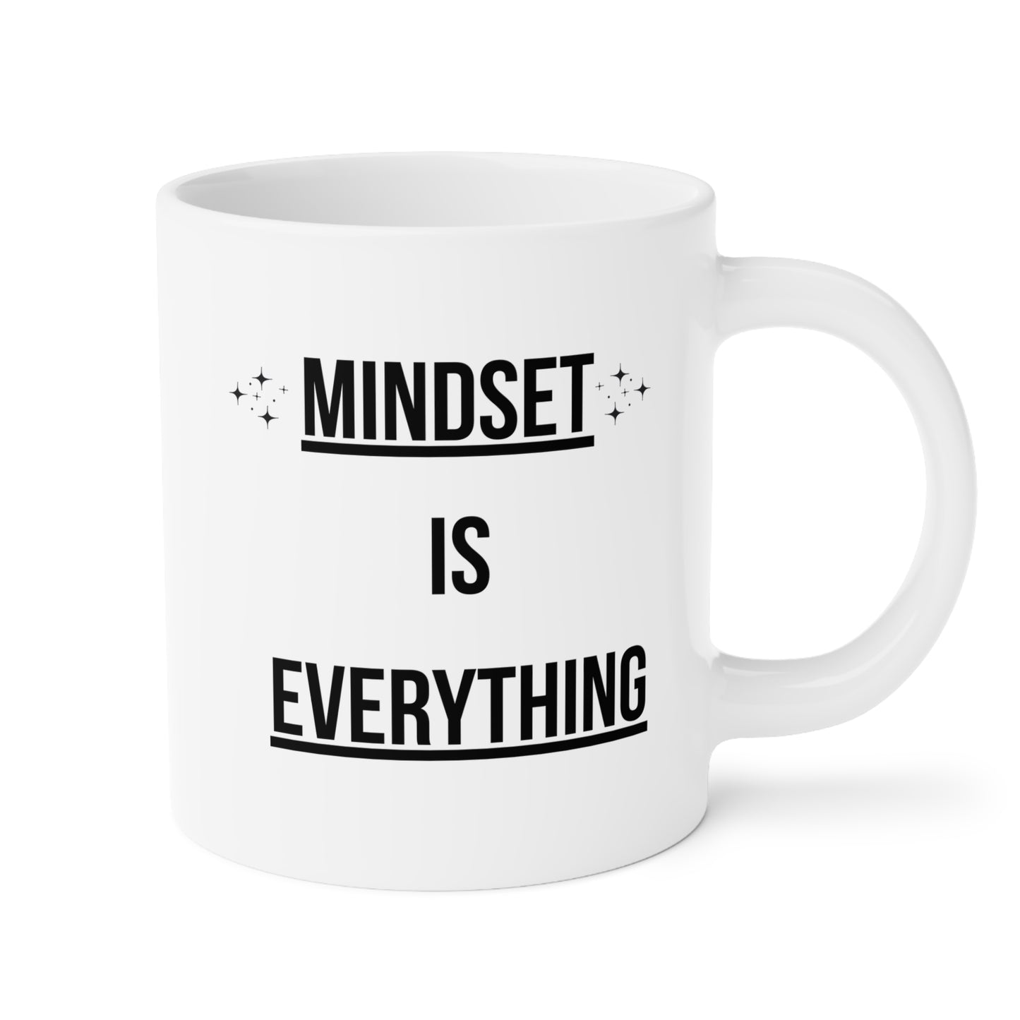 Mindset is Everything (3) - White Motivation Mug (CAD)