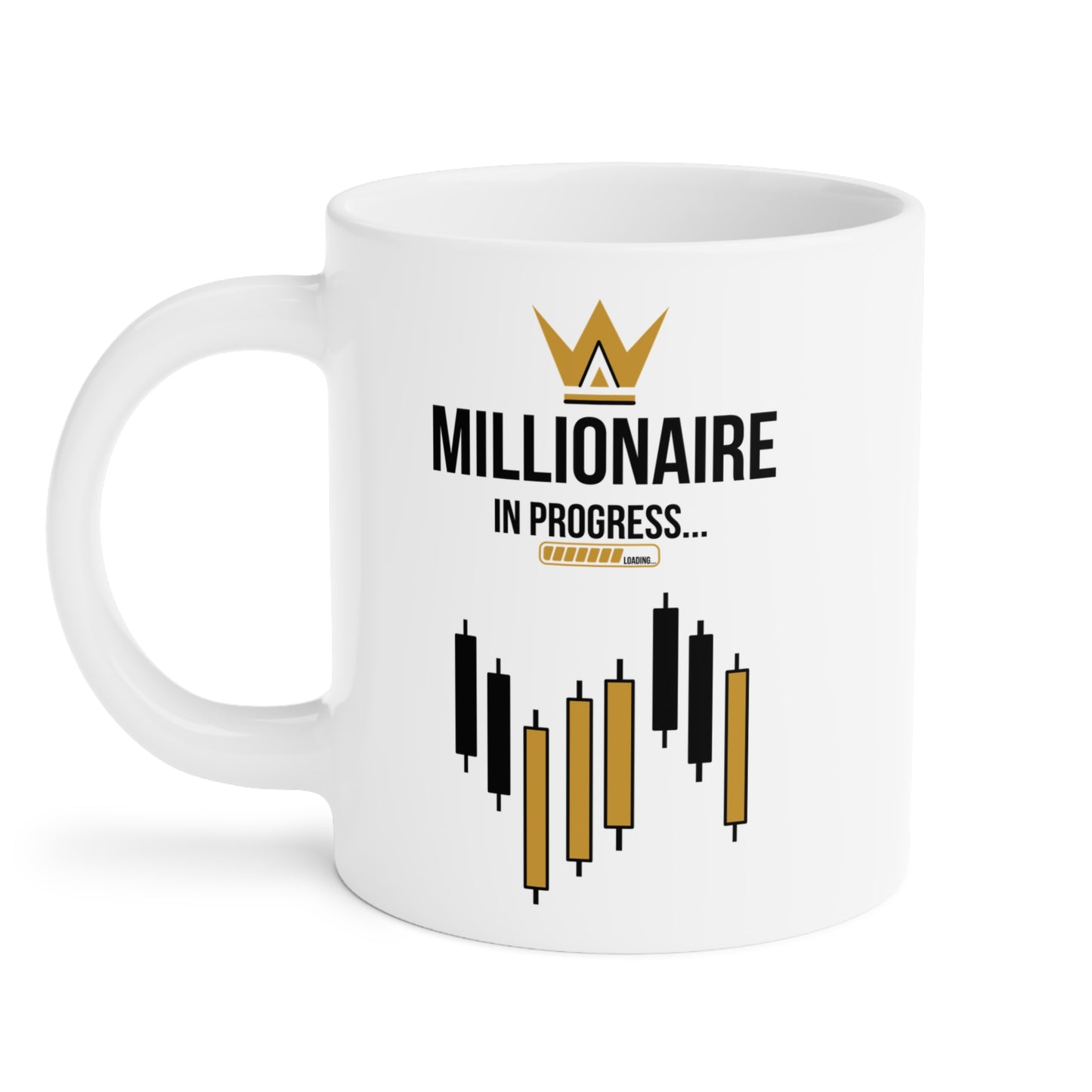 Millionaire Progress - White Trading Mug (CAD)
