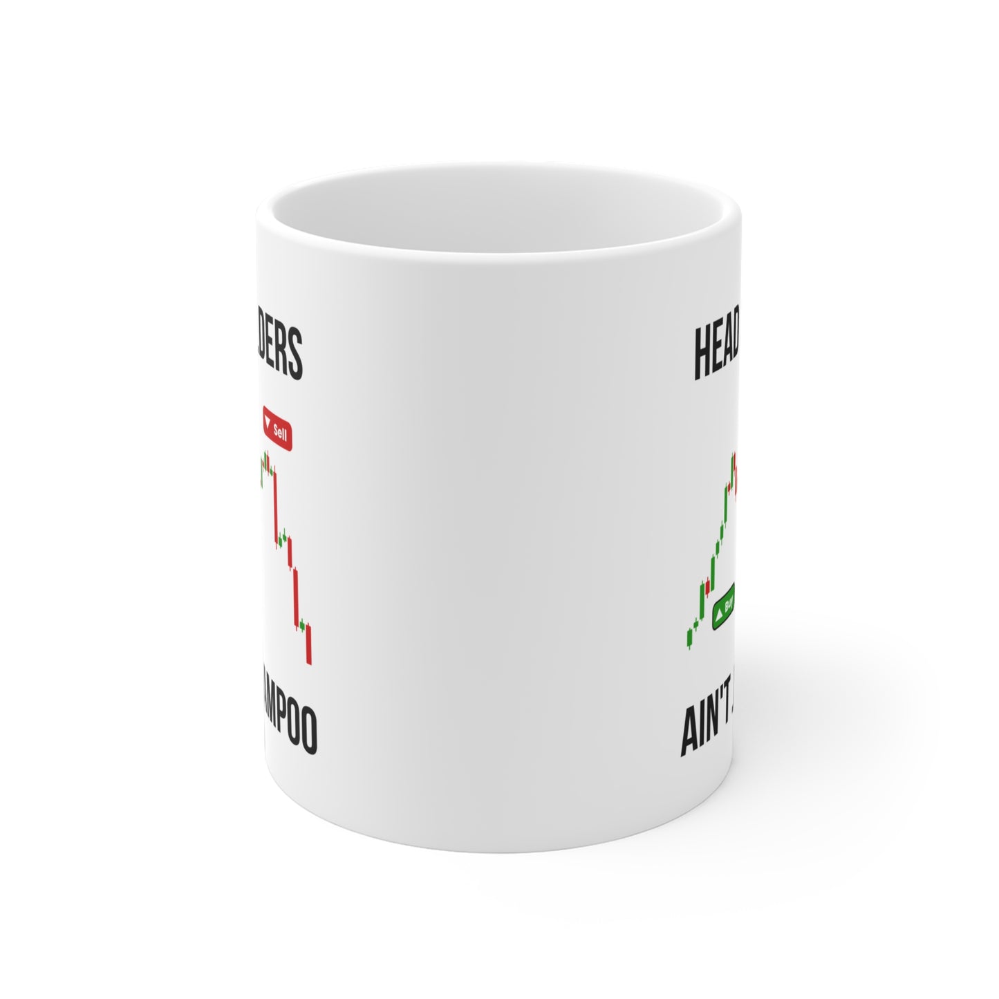 Head & Shoulders - White Trading Mug (CAD)