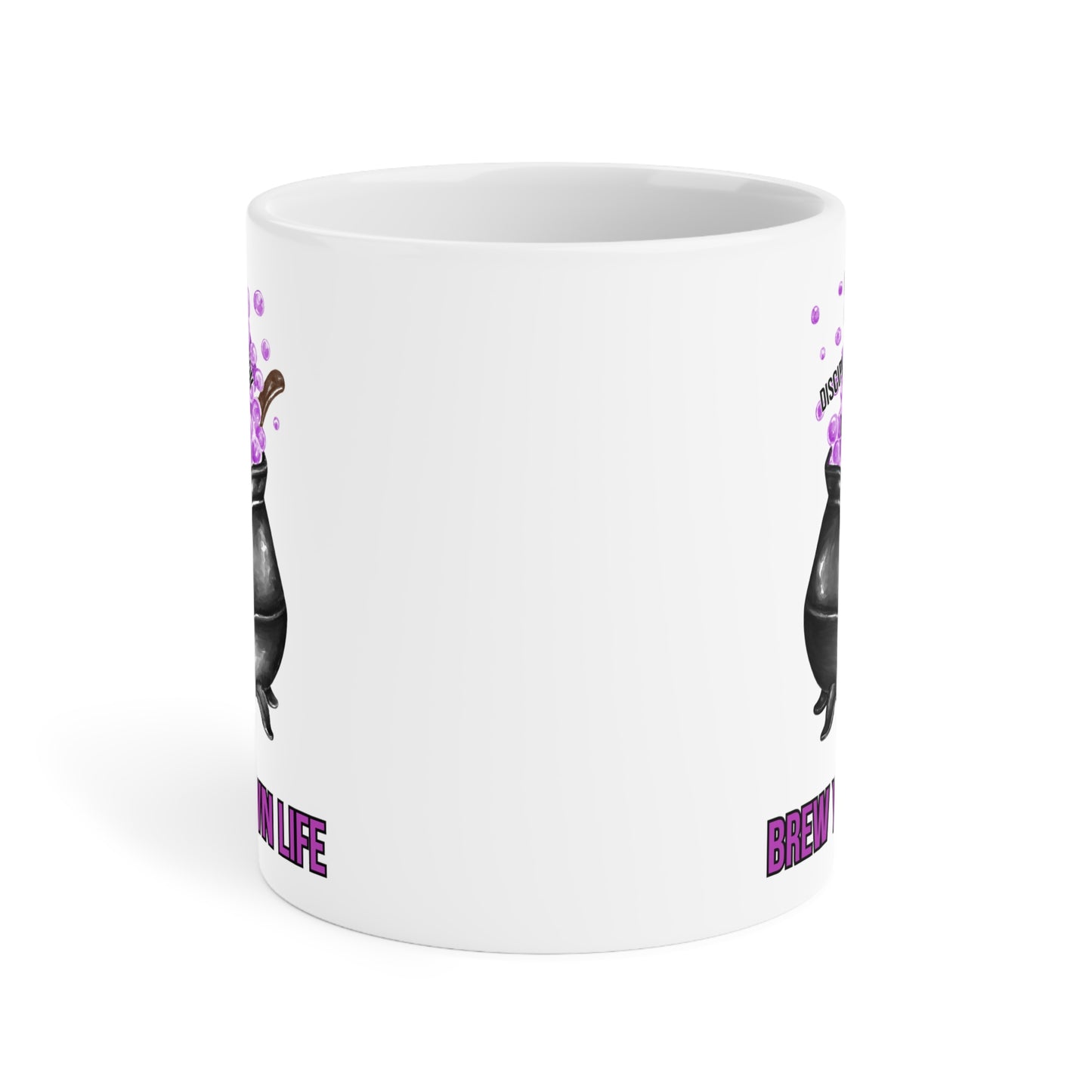 Brew your own life (1) - White Halloween Mug (CAD)