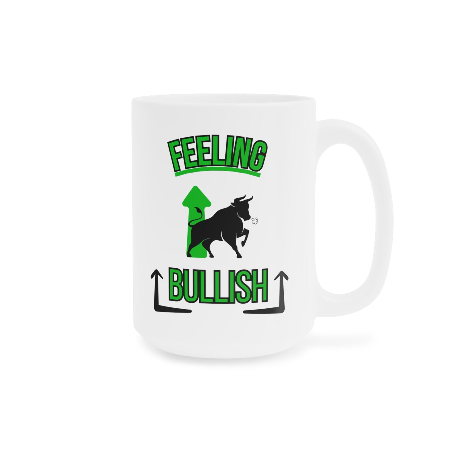 Feeling Bullish (1) - White Trading Mug (CAD)
