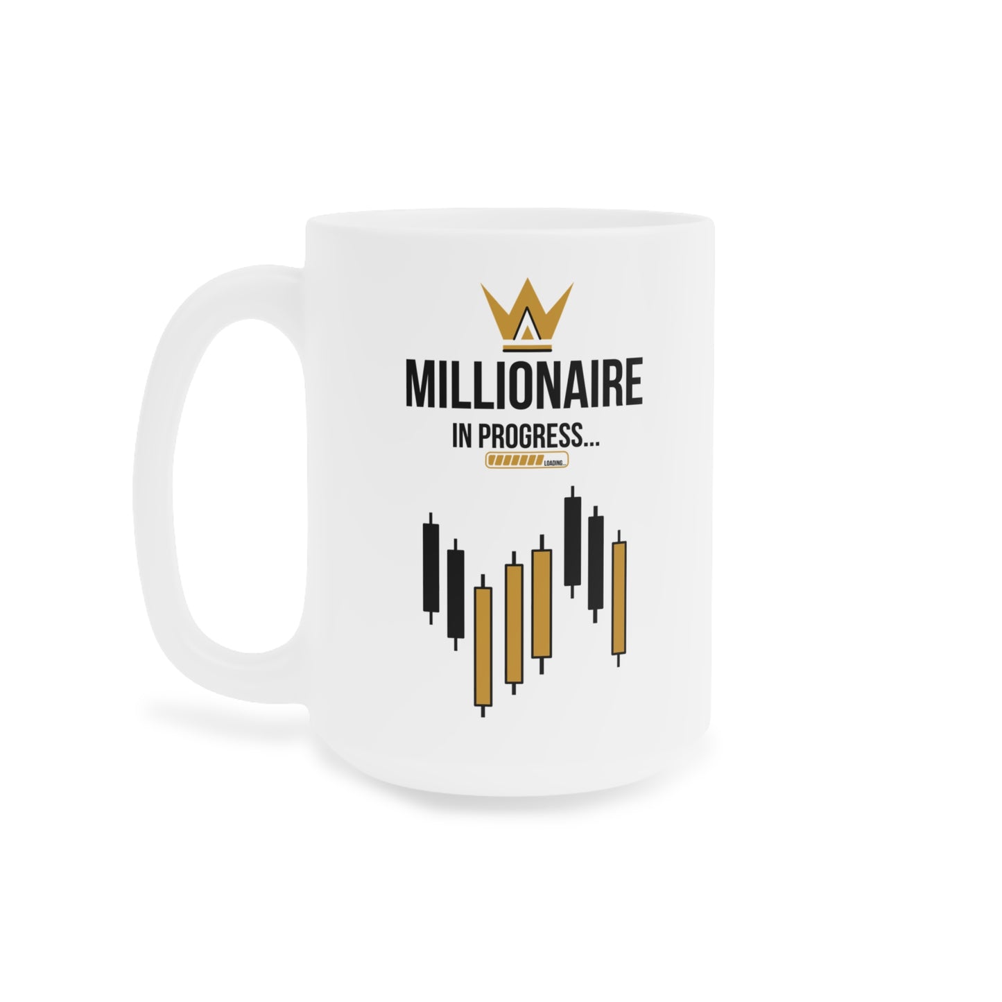 Millionaire Progress - White Trading Mug (CAD)
