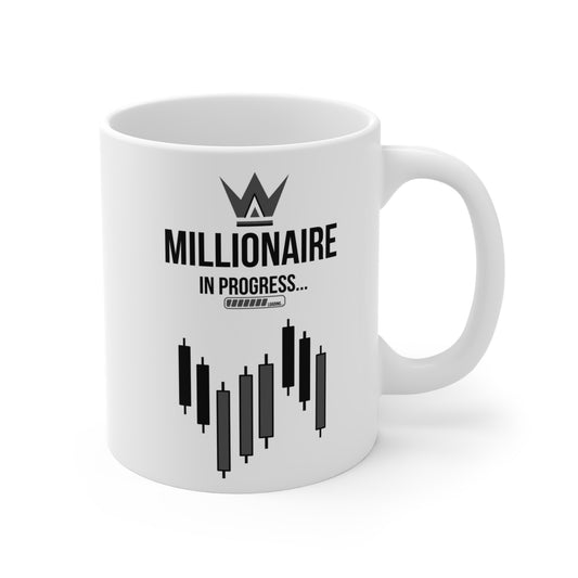 Millionaire Progress (1) - White Trading Mug (CAD)