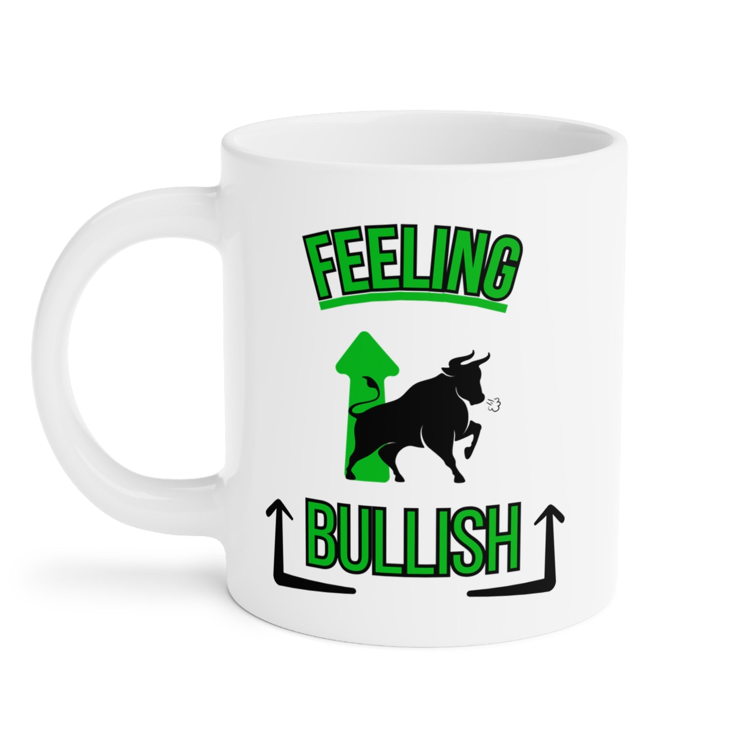 Feeling Bullish (1) - White Trading Mug (CAD)
