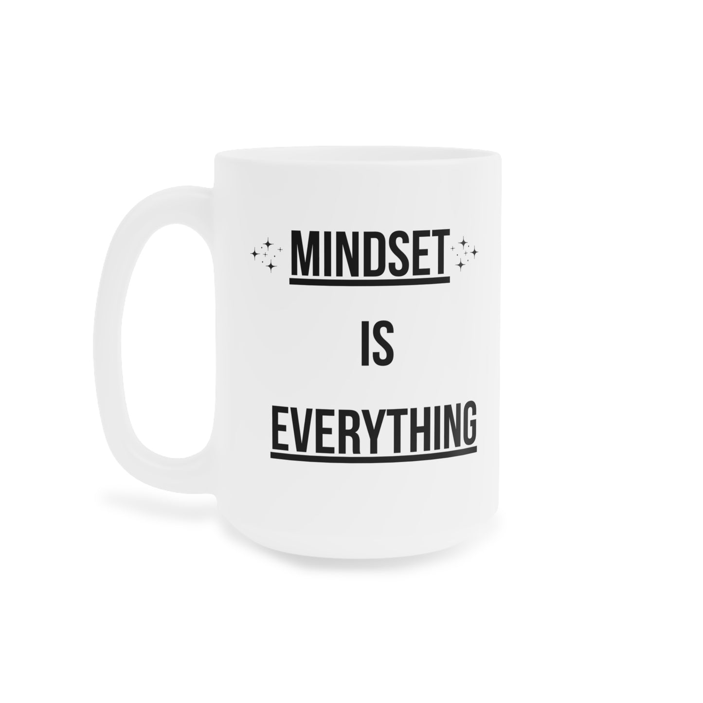 Mindset is Everything (3) - White Motivation Mug (CAD)
