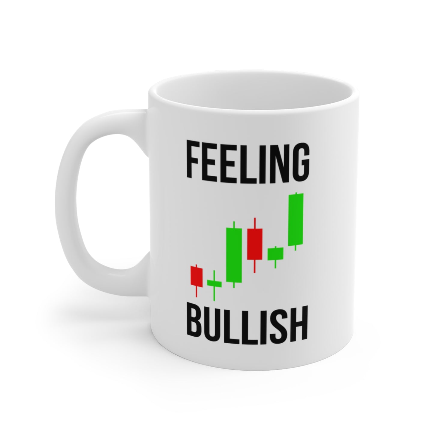 Feeling Bullish (6) - White Trading Mug (CAD)