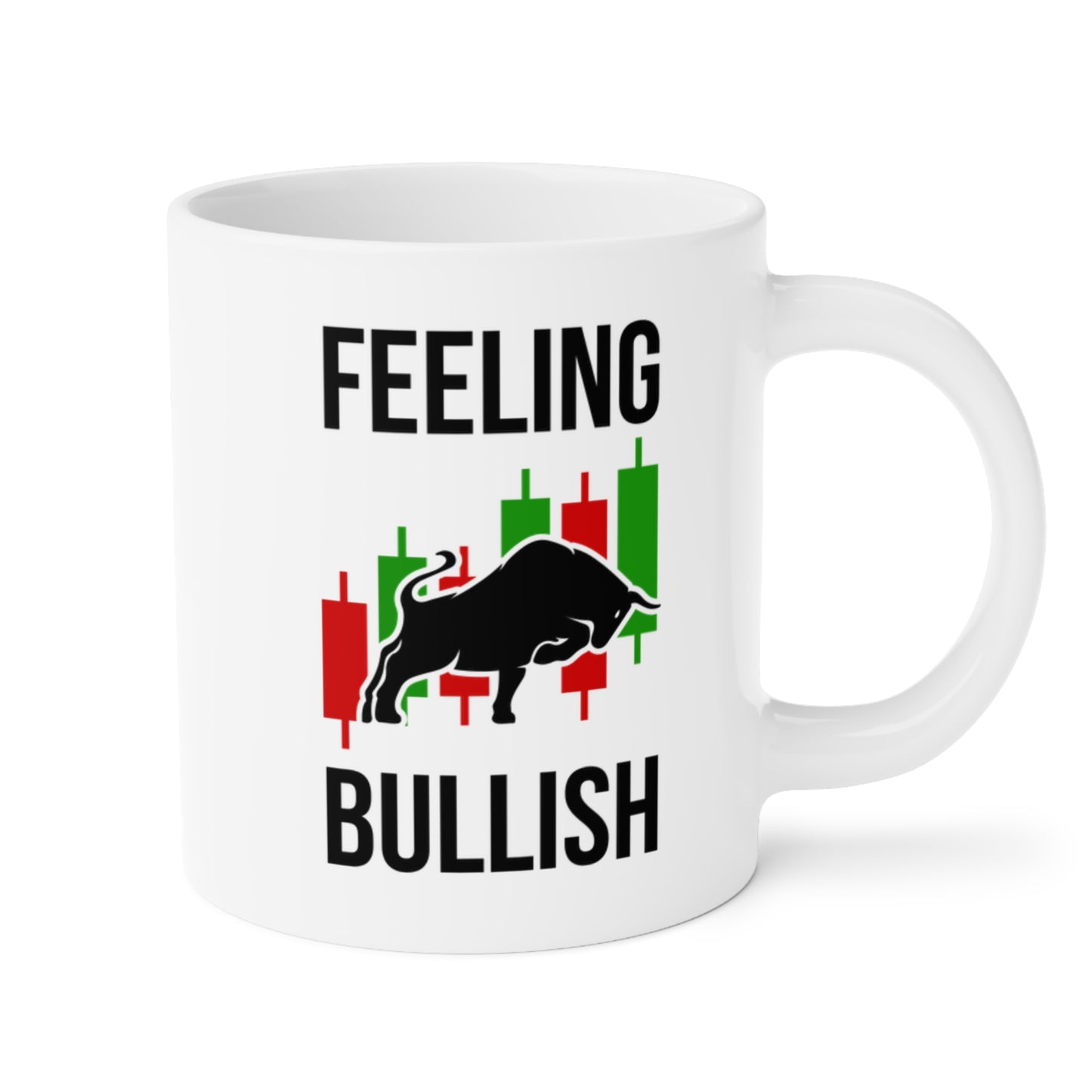 Feeling Bullish (7) - White Trading Mug (CAD)
