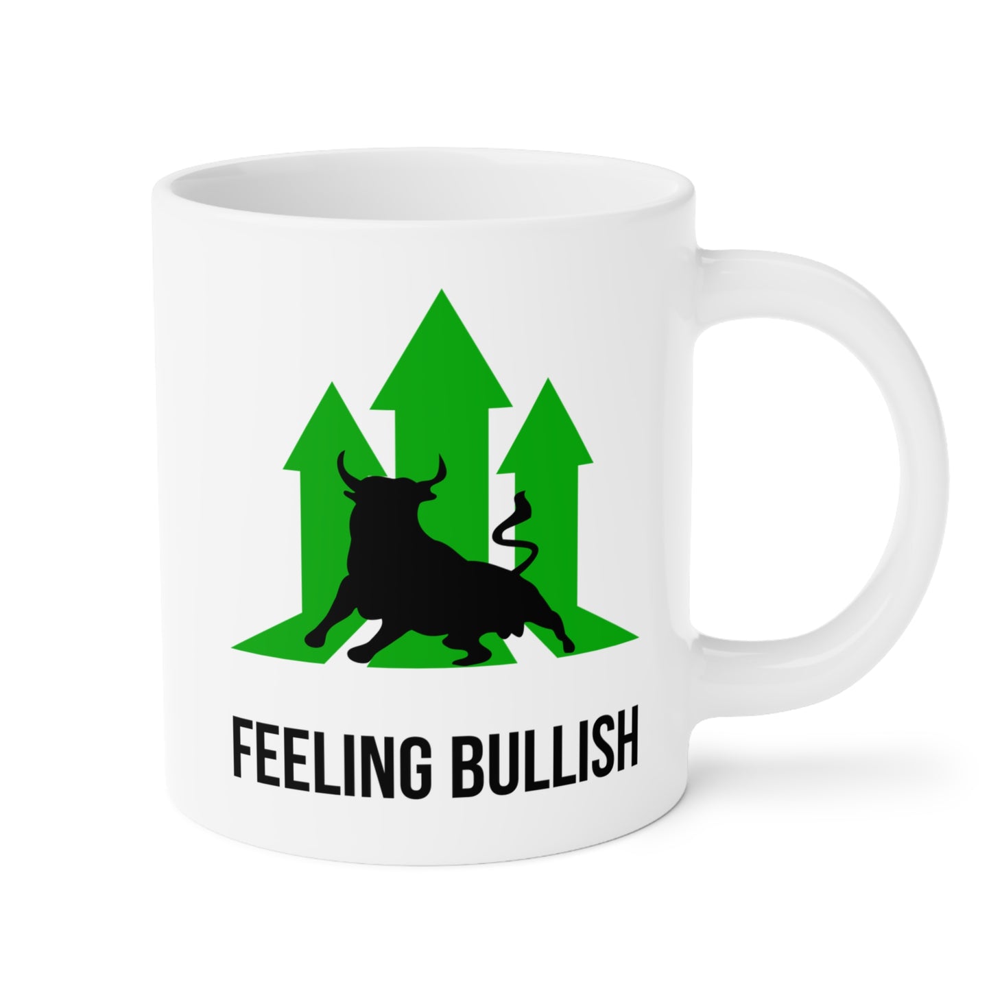 Feeling Bullish (2) - White Trading Mug (CAD)