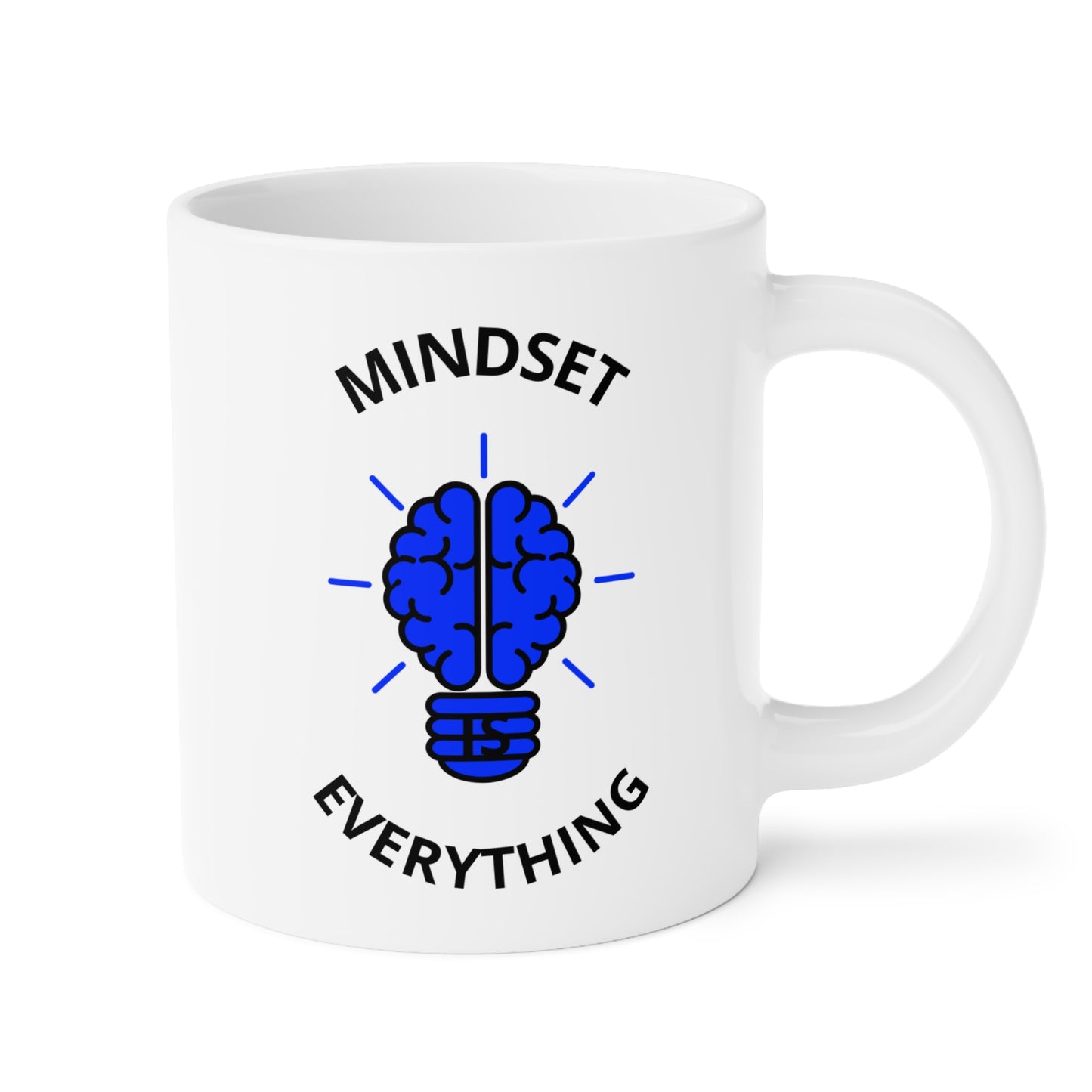 Mindset is Everything (2) - White Motivation Mug (CAD)