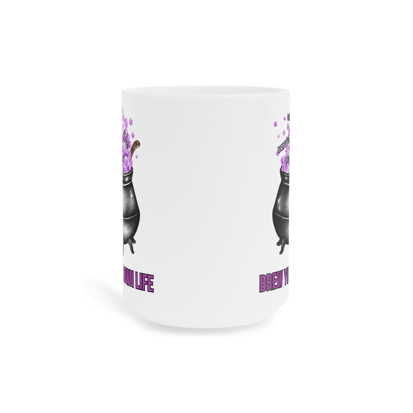 Brew your own life (1) - White Halloween Mug (CAD)