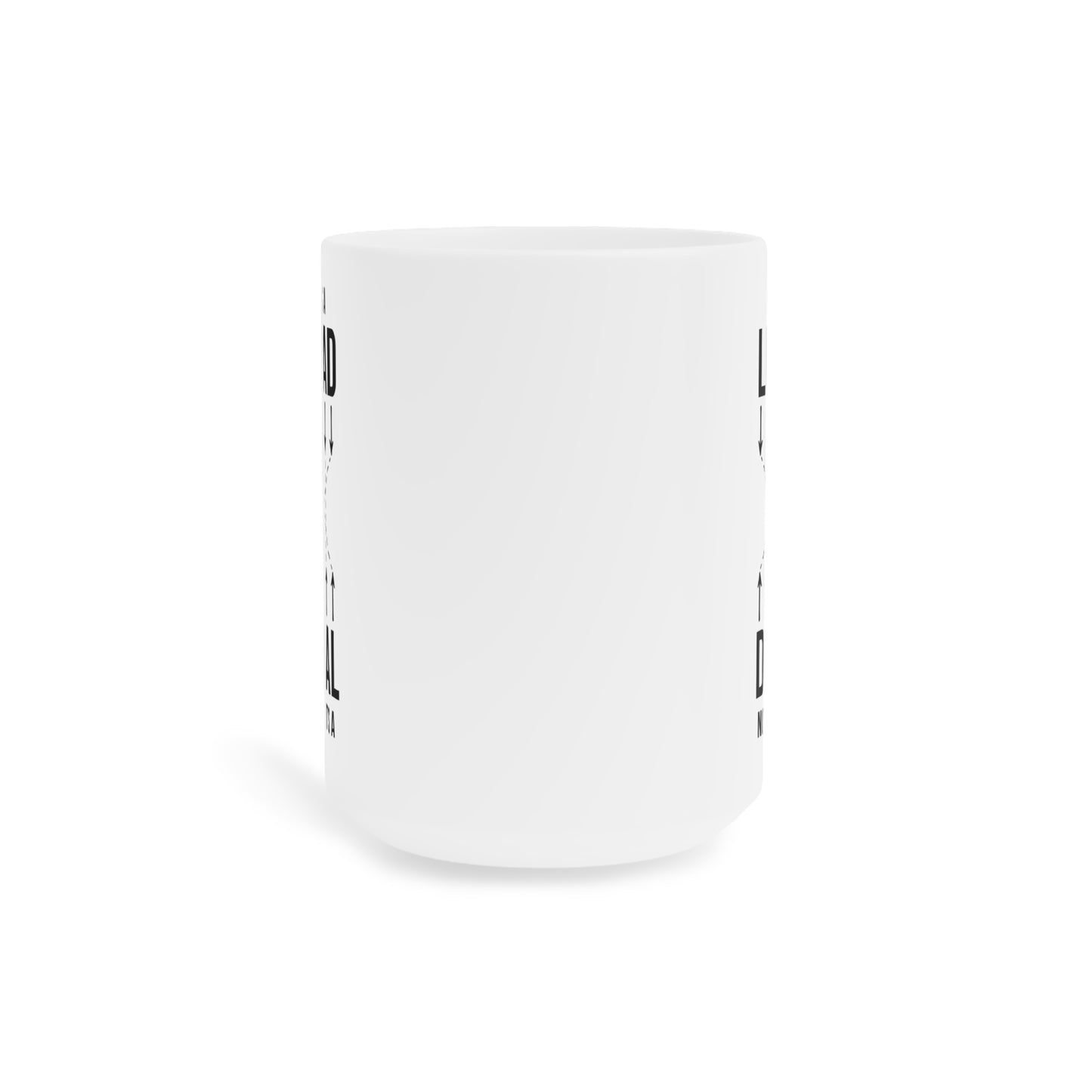 Lead, Deal (2) - White Motivation Mug (CAD)