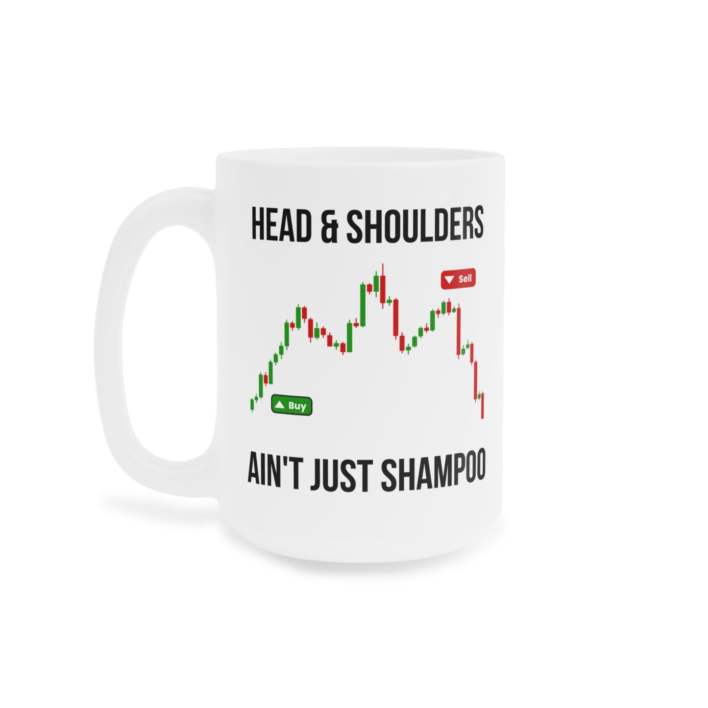 Head & Shoulders - White Trading Mug (CAD)
