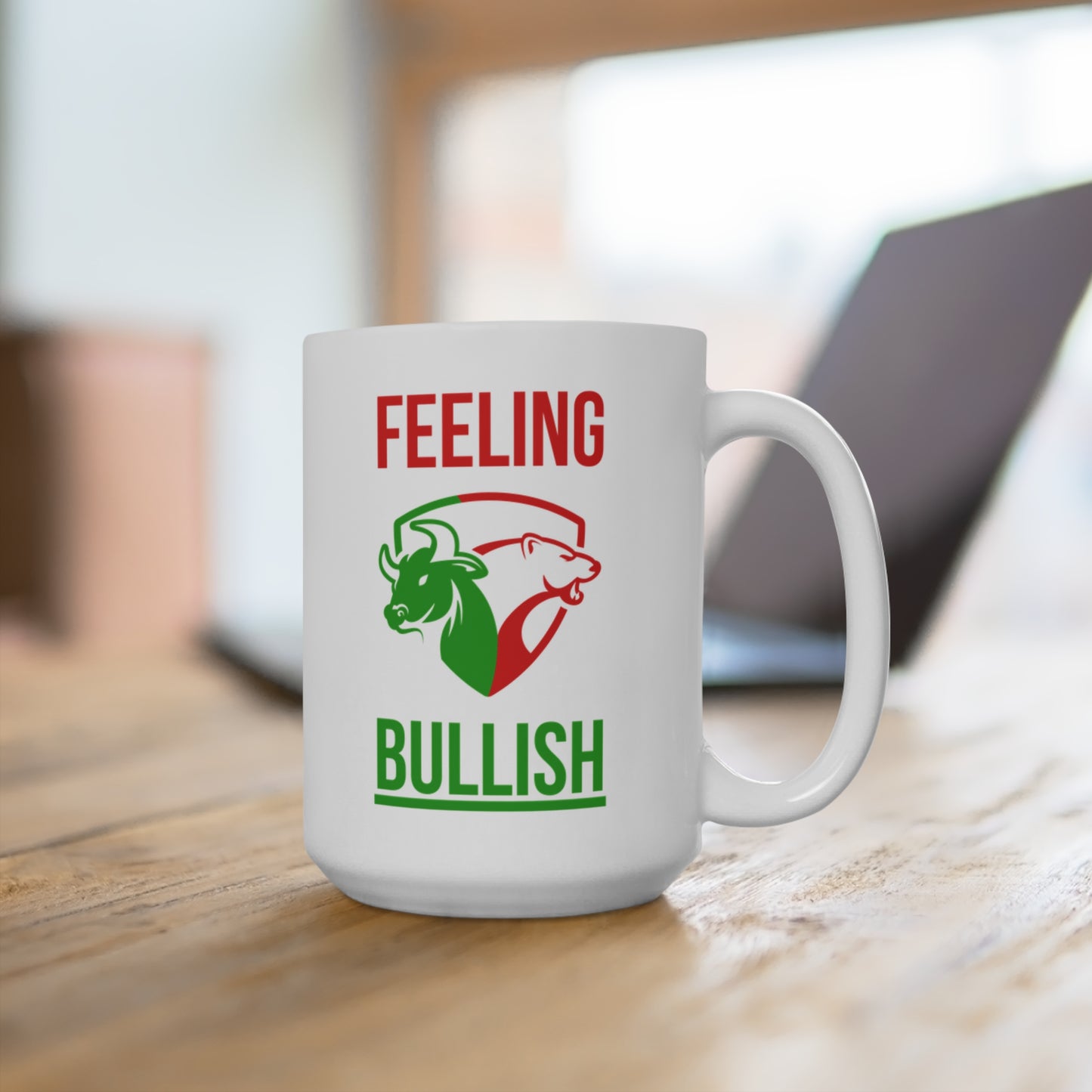 Feeling Bullish (3) - White Trading Mug (CAD)