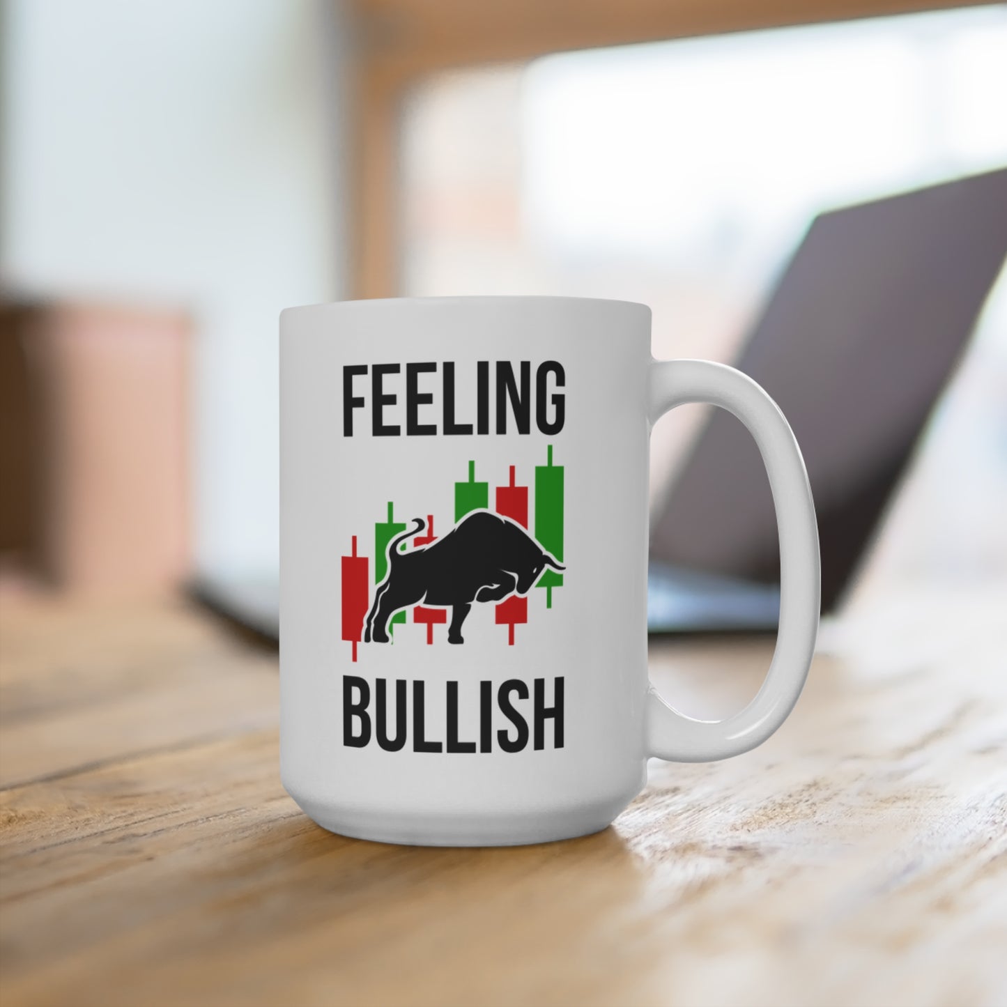 Feeling Bullish (7) - White Trading Mug (CAD)
