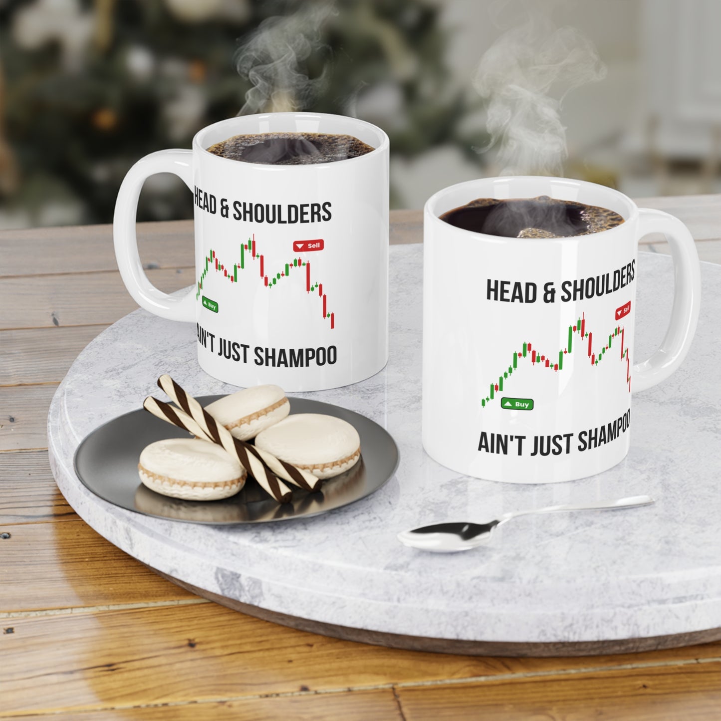 Head & Shoulders - White Trading Mug (CAD)