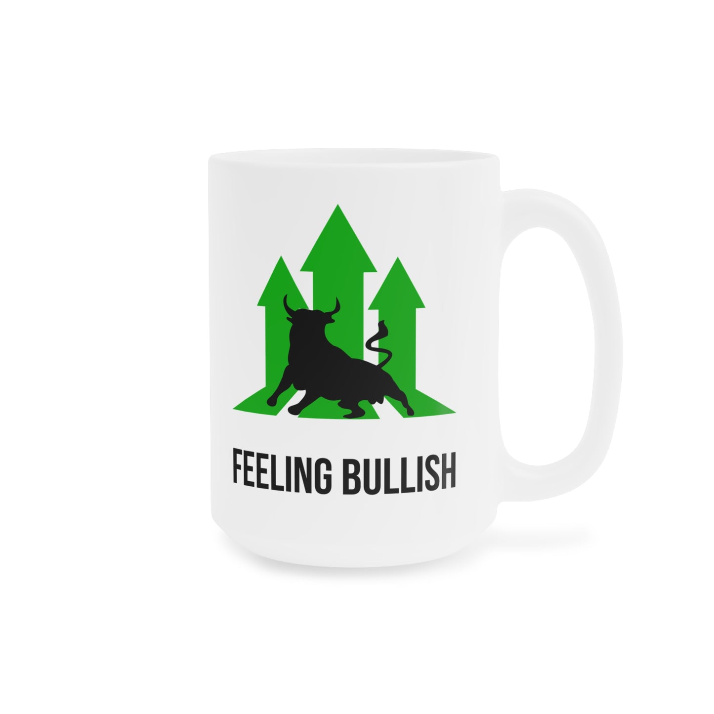 Feeling Bullish (2) - White Trading Mug (CAD)