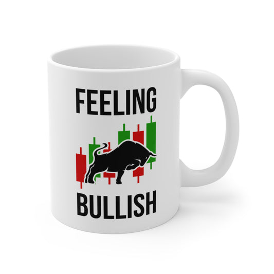 Feeling Bullish (7) - White Trading Mug (CAD)