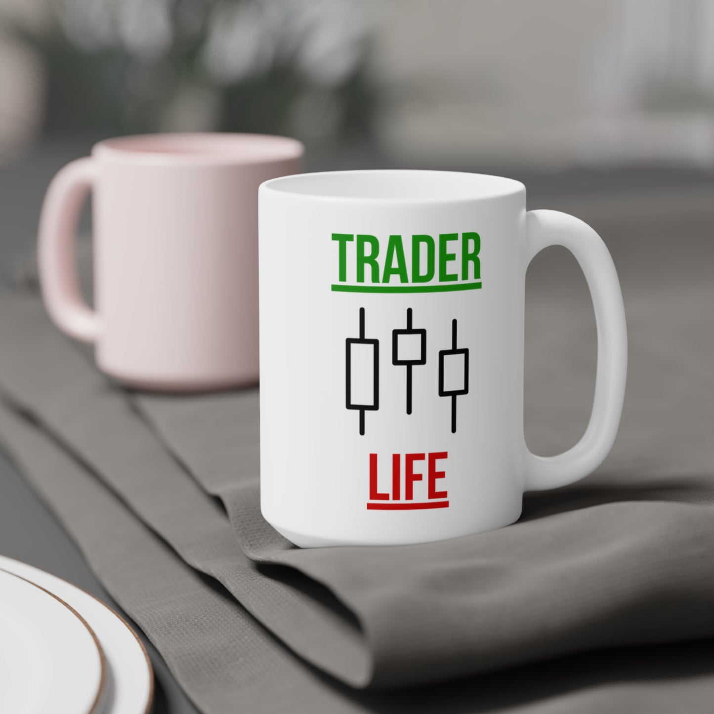 Trader Life (1) - White Trading Mug (CAD)