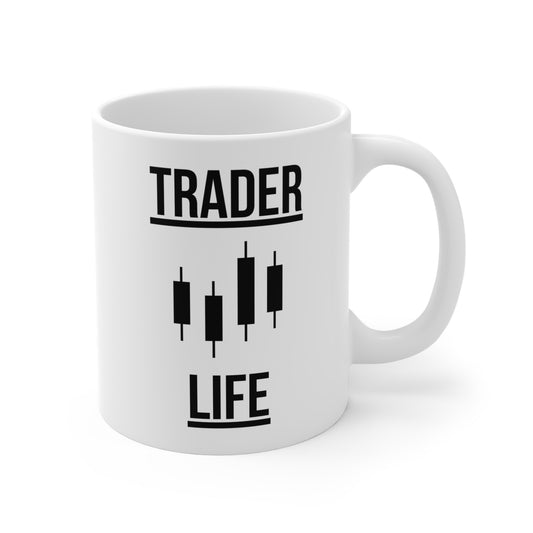 Trader Life (2) - White Trading Mug (CAD)