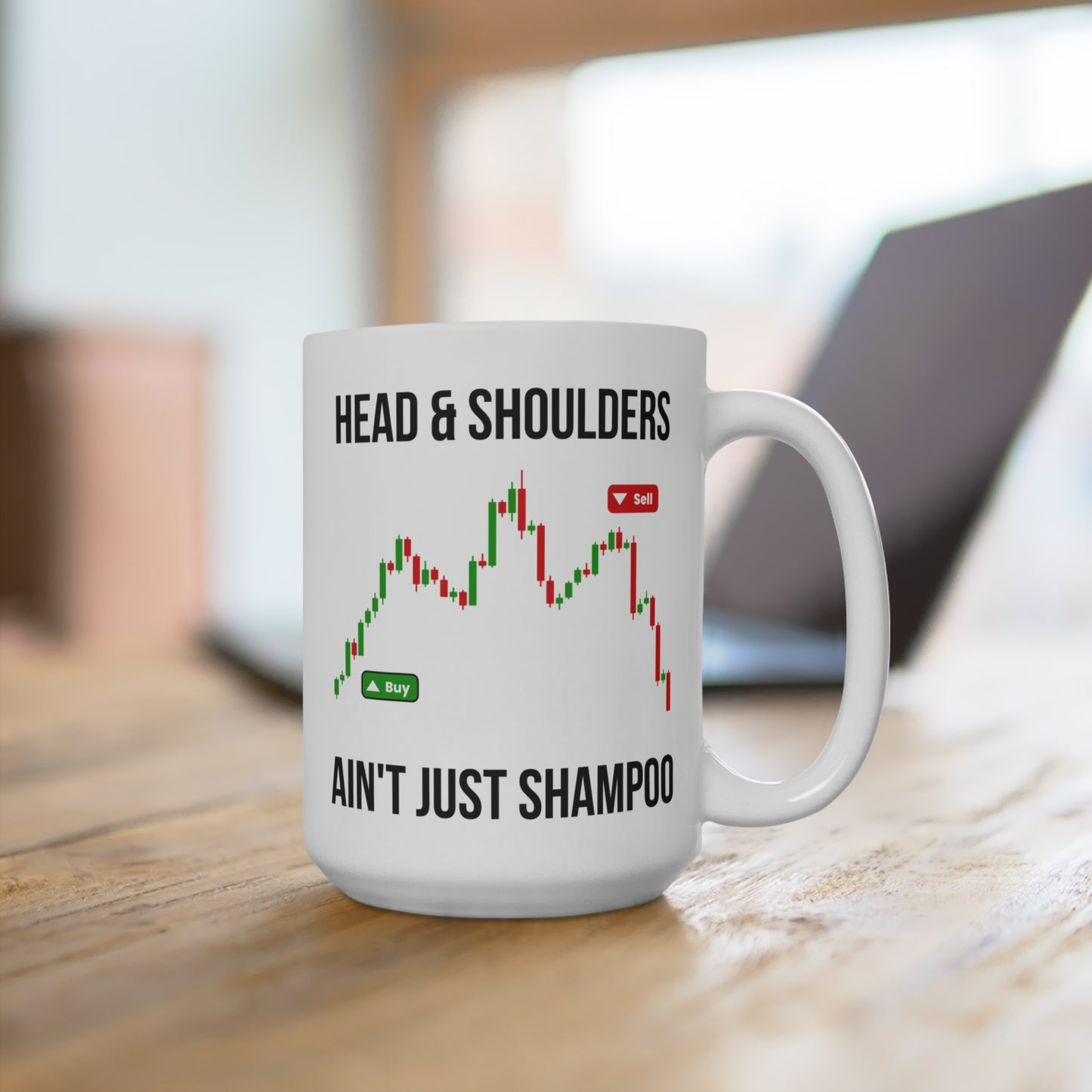 Head & Shoulders - White Trading Mug (CAD)