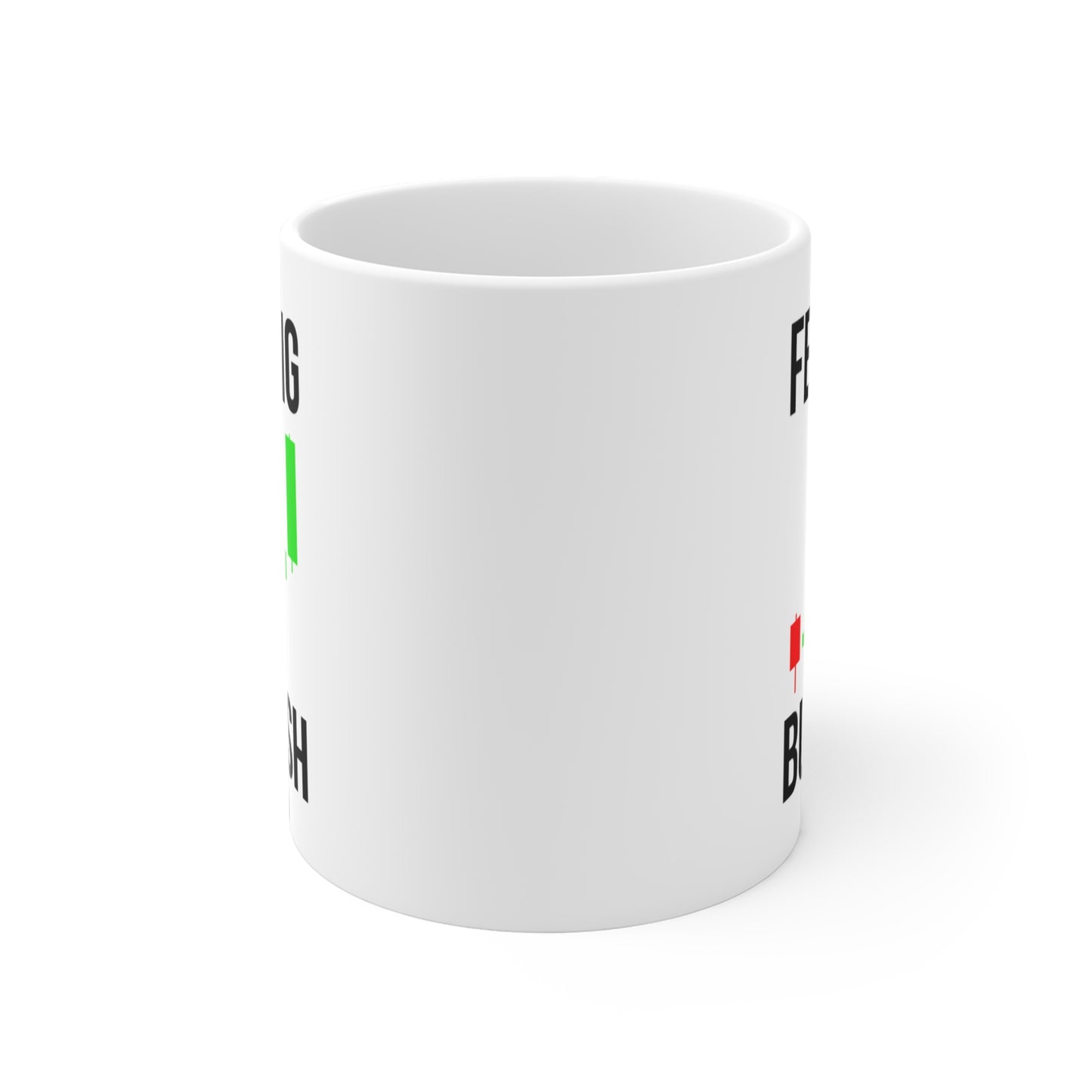 Feeling Bullish (6) - White Trading Mug (CAD)