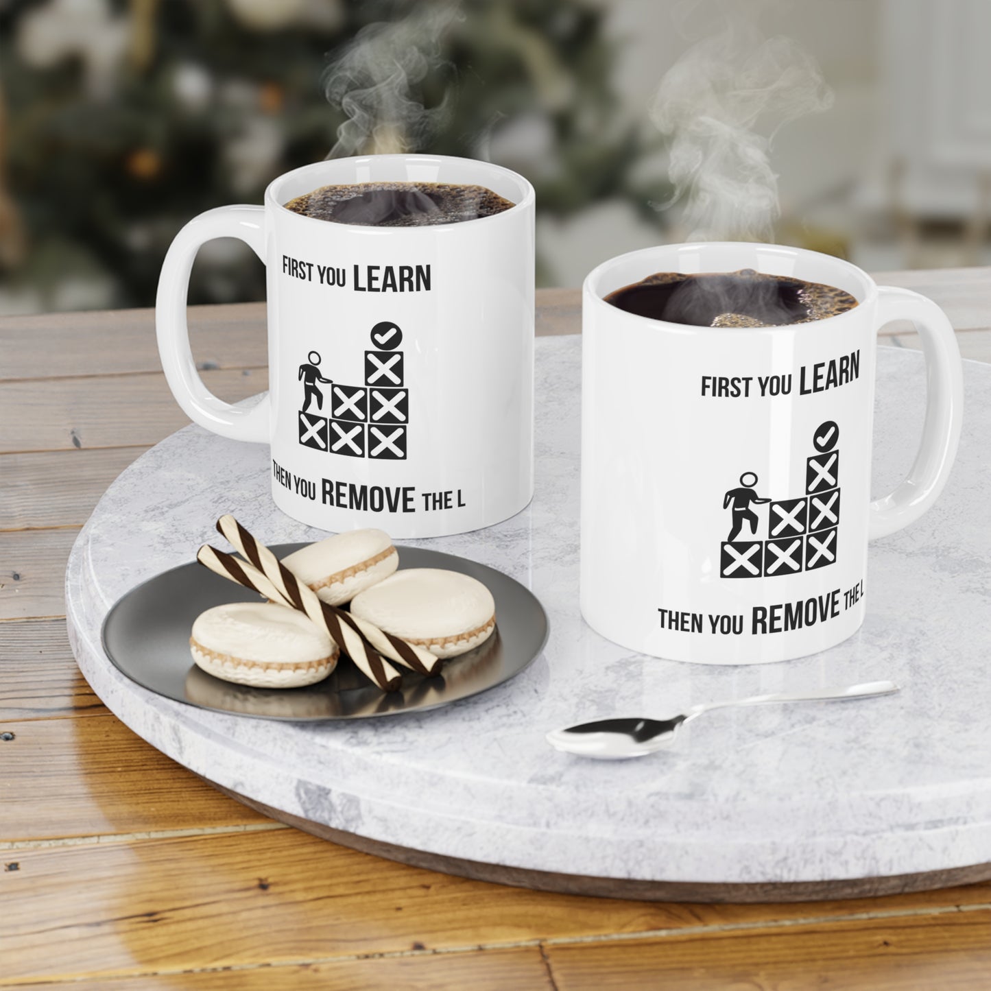 Remove the L (3) - White Motivation Mug (CAD)