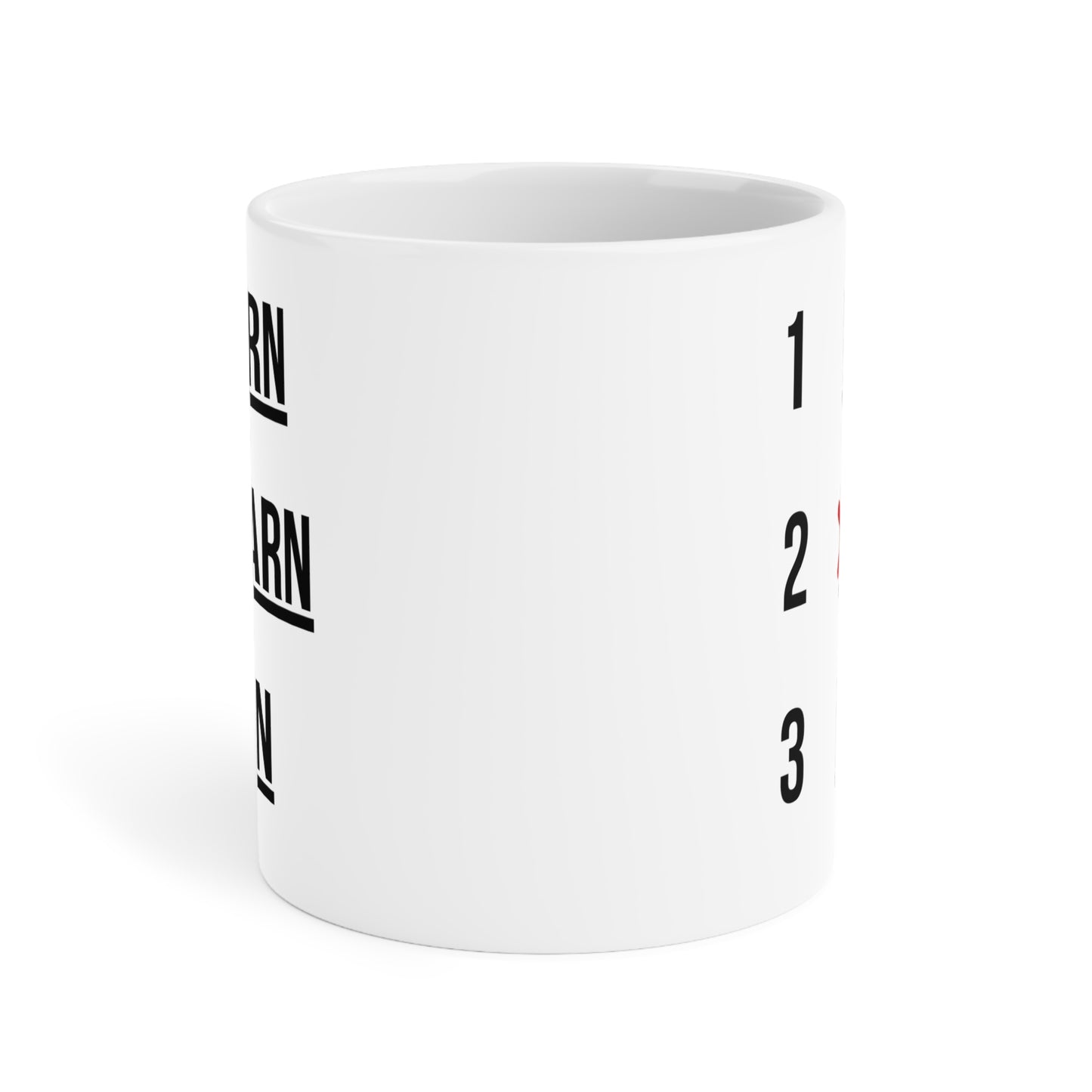Remove the L (5) - White Motivation Mug (CAD)
