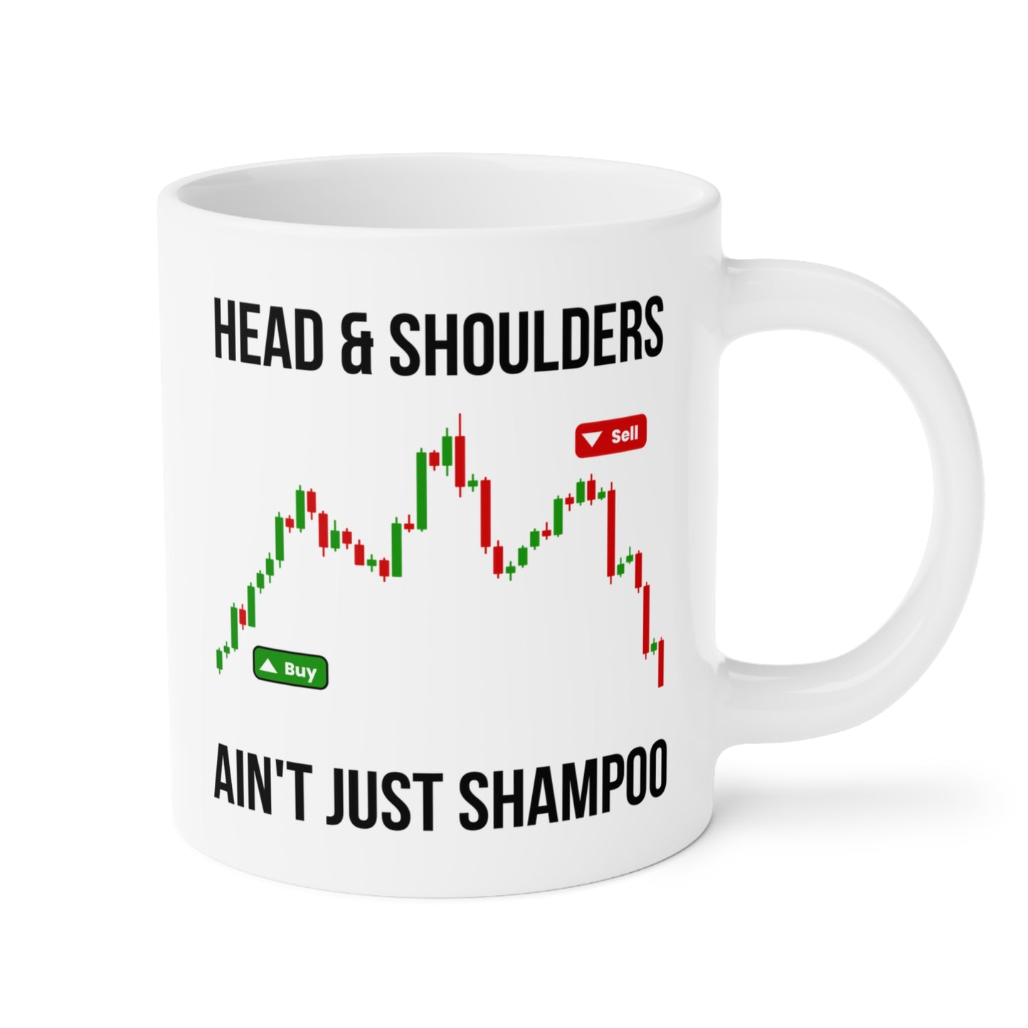 Head & Shoulders - White Trading Mug (CAD)