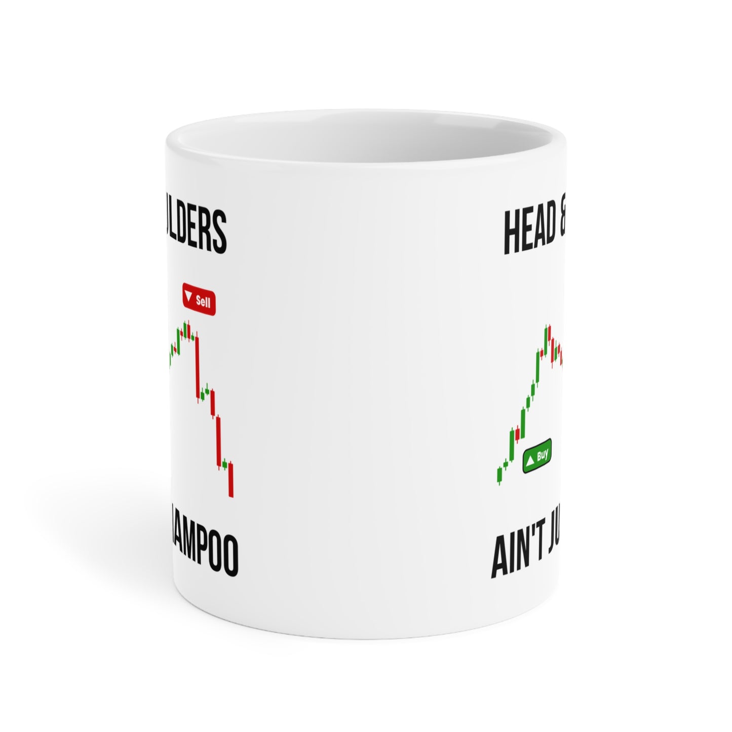 Head & Shoulders - White Trading Mug (CAD)