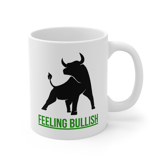 Feeling Bullish (5) - White Trading Mug (CAD)