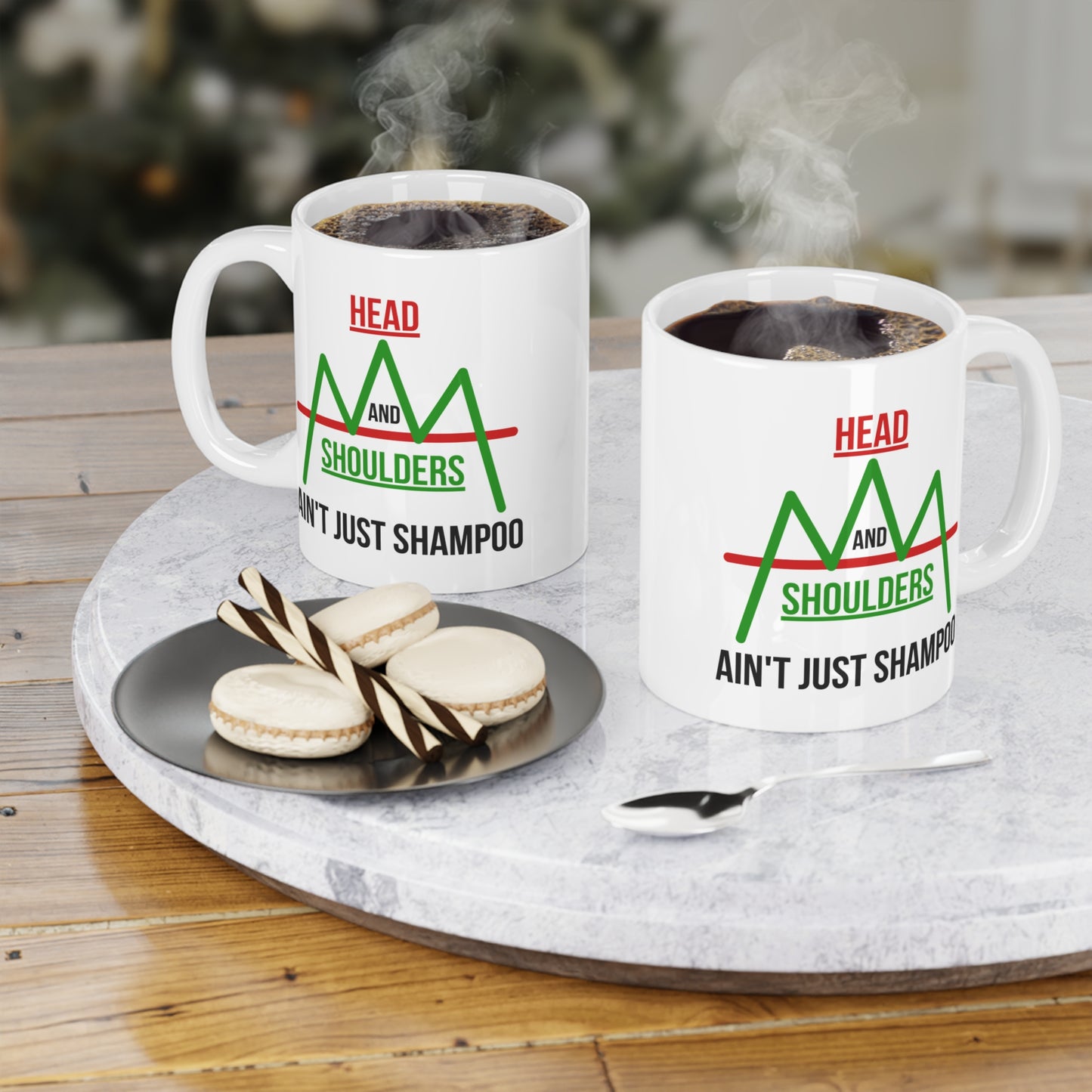 Head & Shoulders (2) - White Trading Mug (CAD)