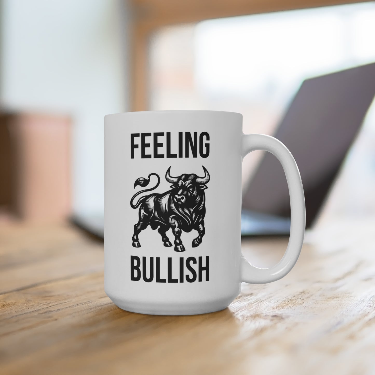 Feeling Bullish (4) - White Trading Mug (CAD)