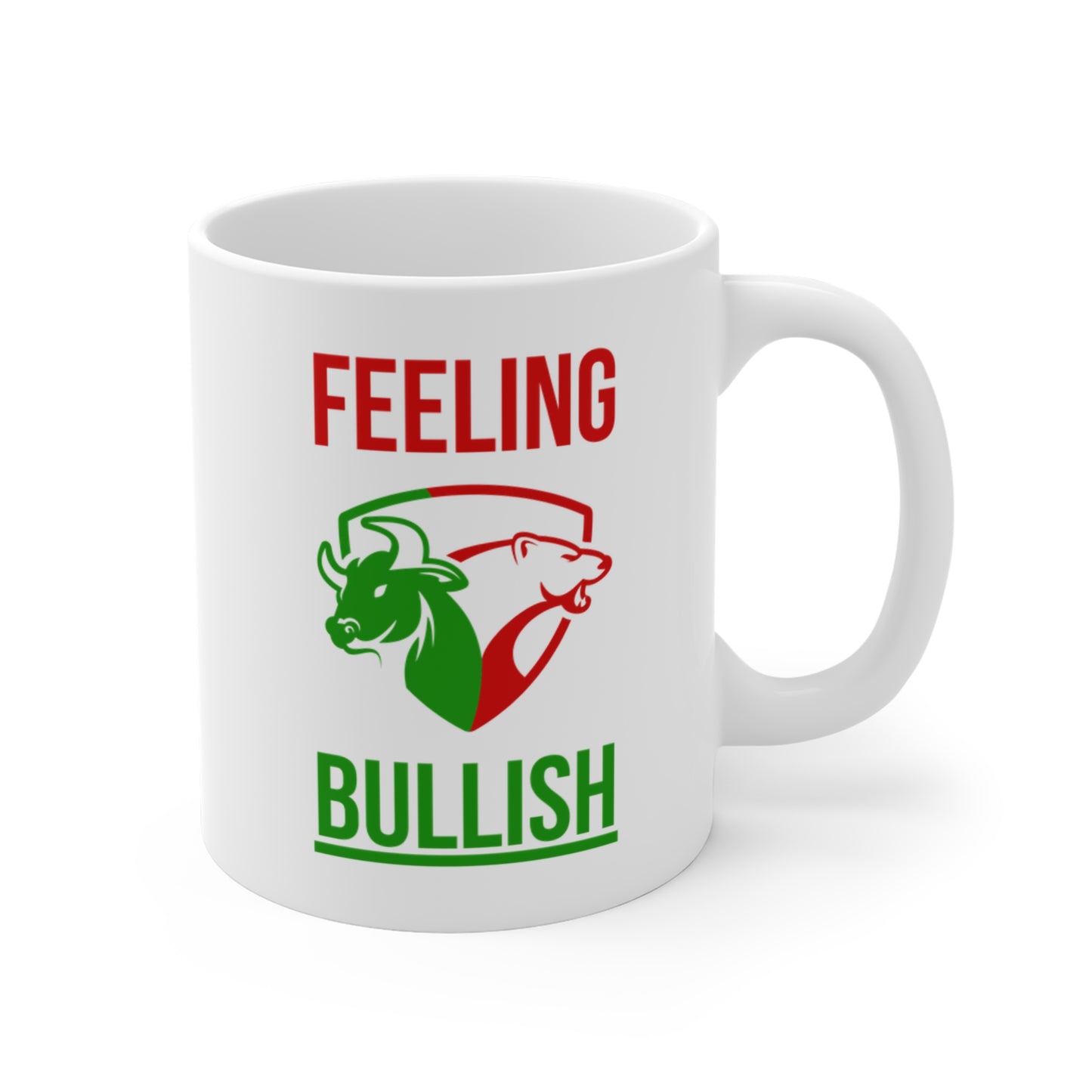 Feeling Bullish (3) - White Trading Mug (CAD)