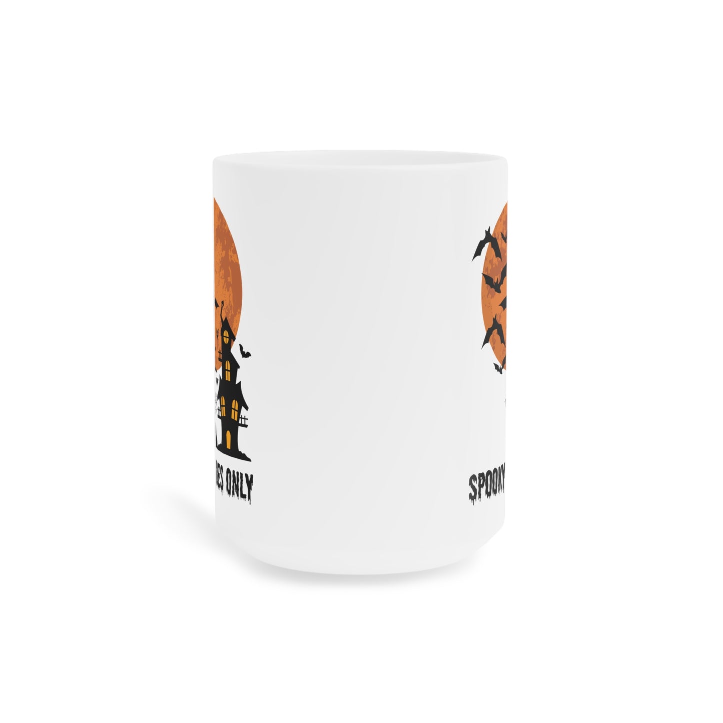 Spooky vibes only (1) - White Halloween Mug (CAD)