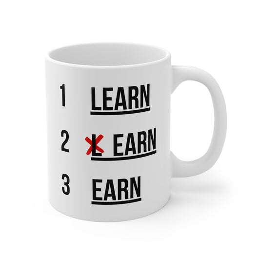 Remove the L (5) - White Motivation Mug (CAD)