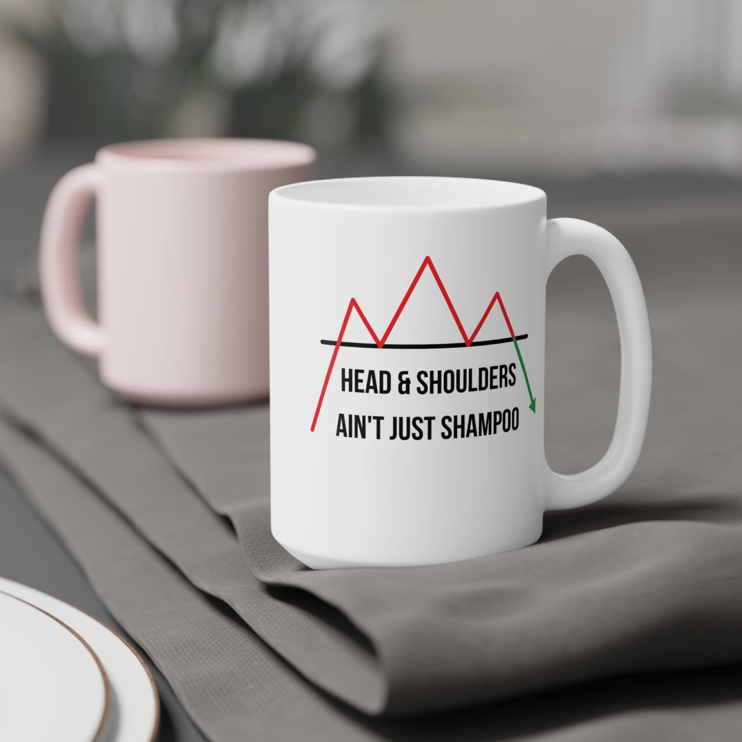 Head & Shoulders (1) - White Trading Mug (CAD)