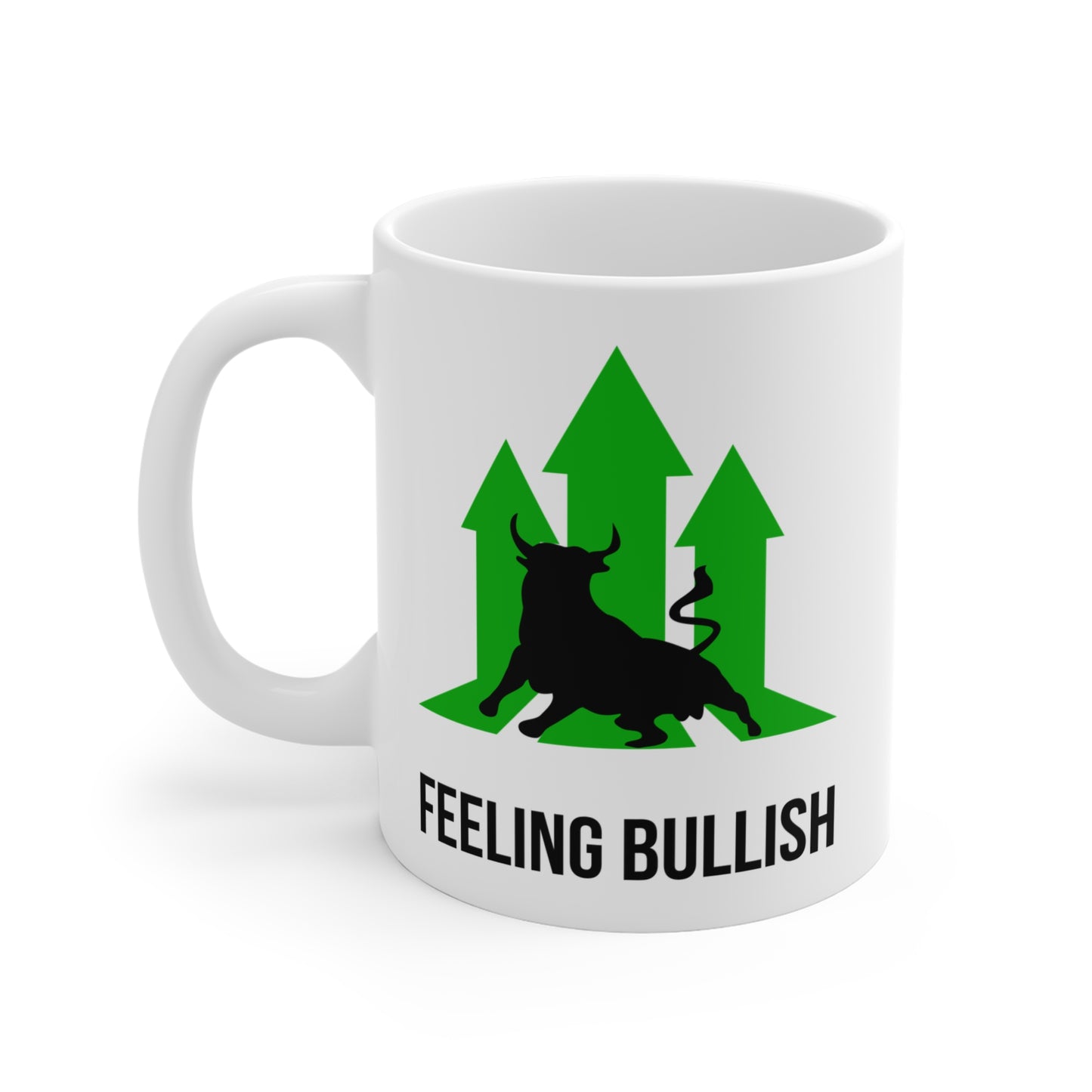 Feeling Bullish (2) - White Trading Mug (CAD)