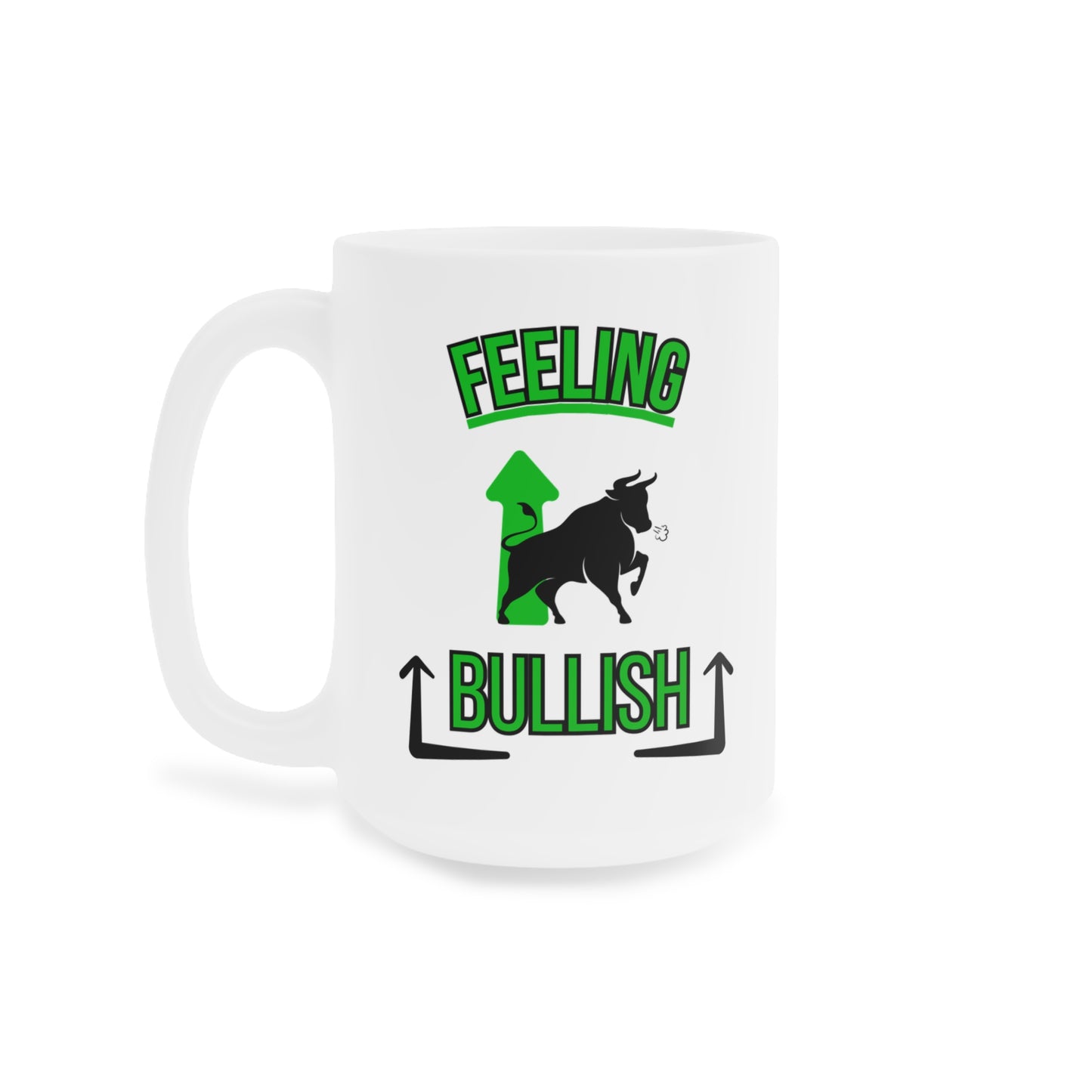 Feeling Bullish (1) - White Trading Mug (CAD)