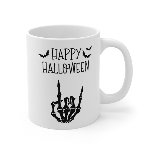 Happy Halloween (1) - White Halloween Mug (CAD)