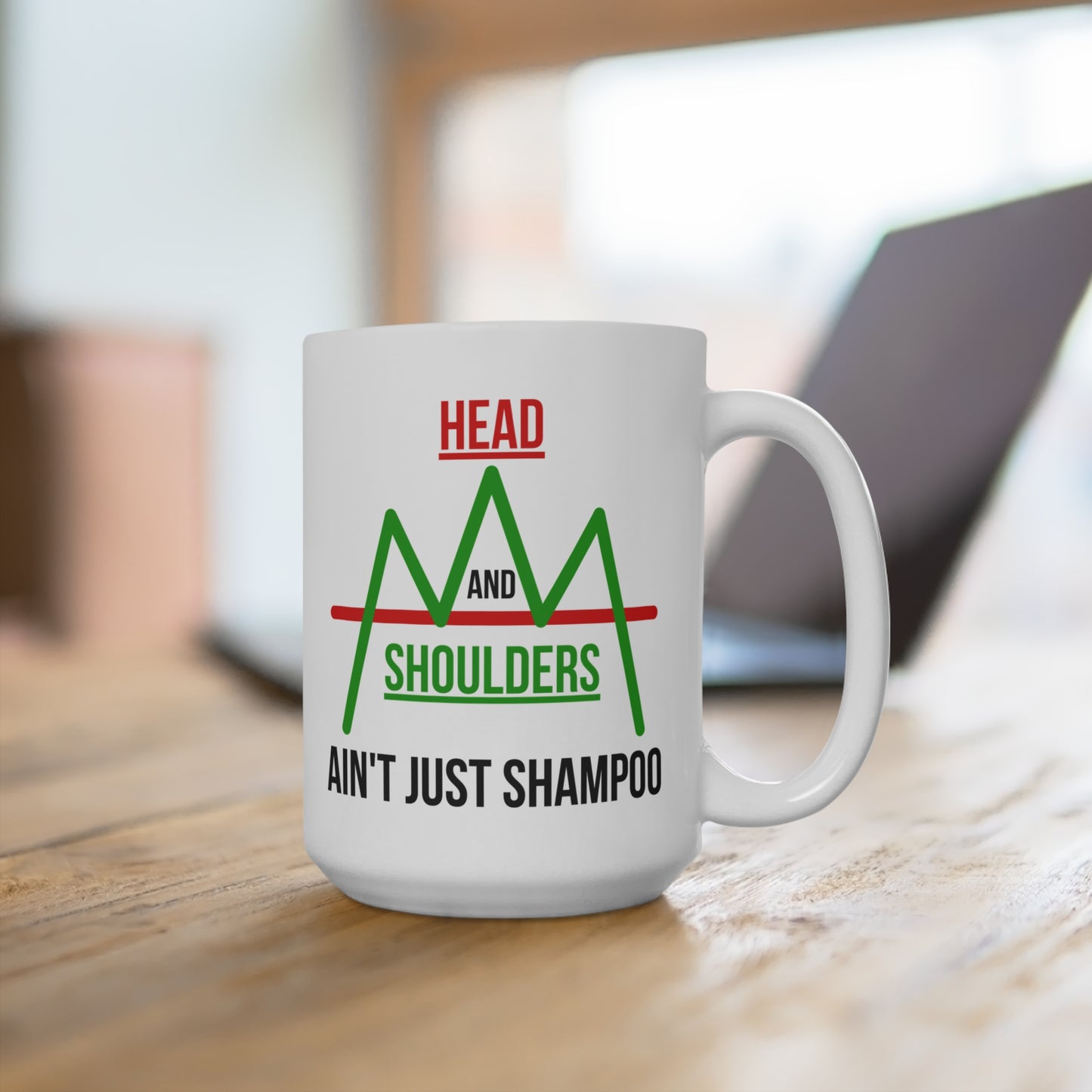 Head & Shoulders (2) - White Trading Mug (CAD)