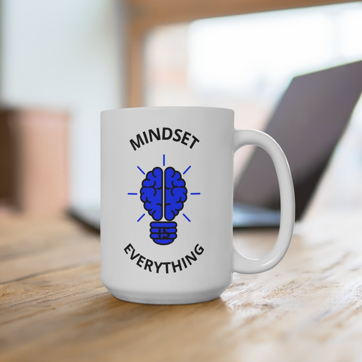 Mindset is Everything (2) - White Motivation Mug (CAD)