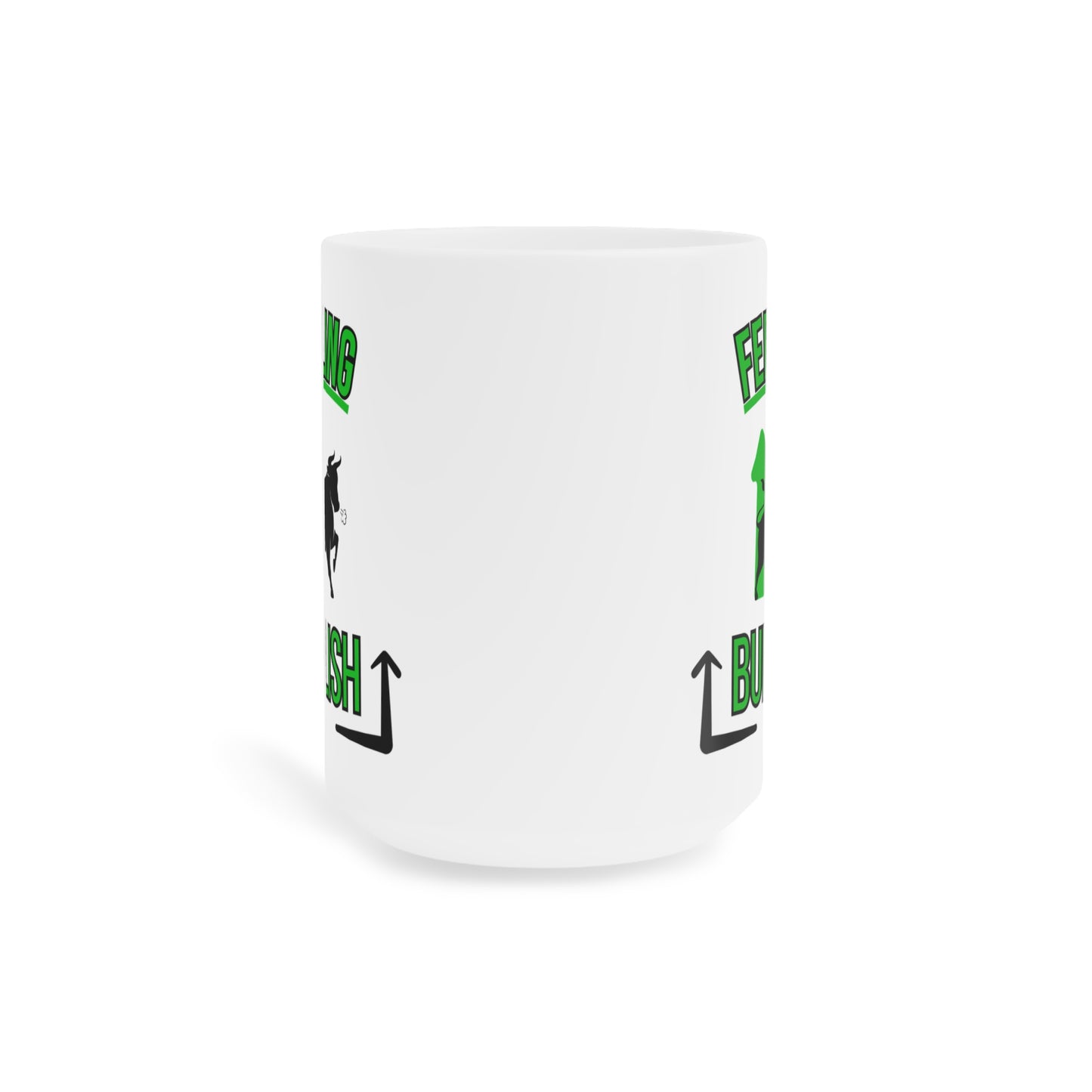 Feeling Bullish (1) - White Trading Mug (CAD)
