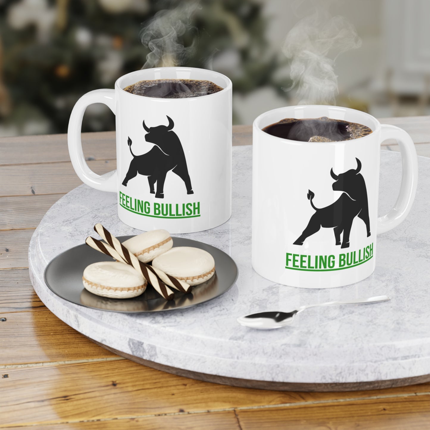 Feeling Bullish (5) - White Trading Mug (CAD)