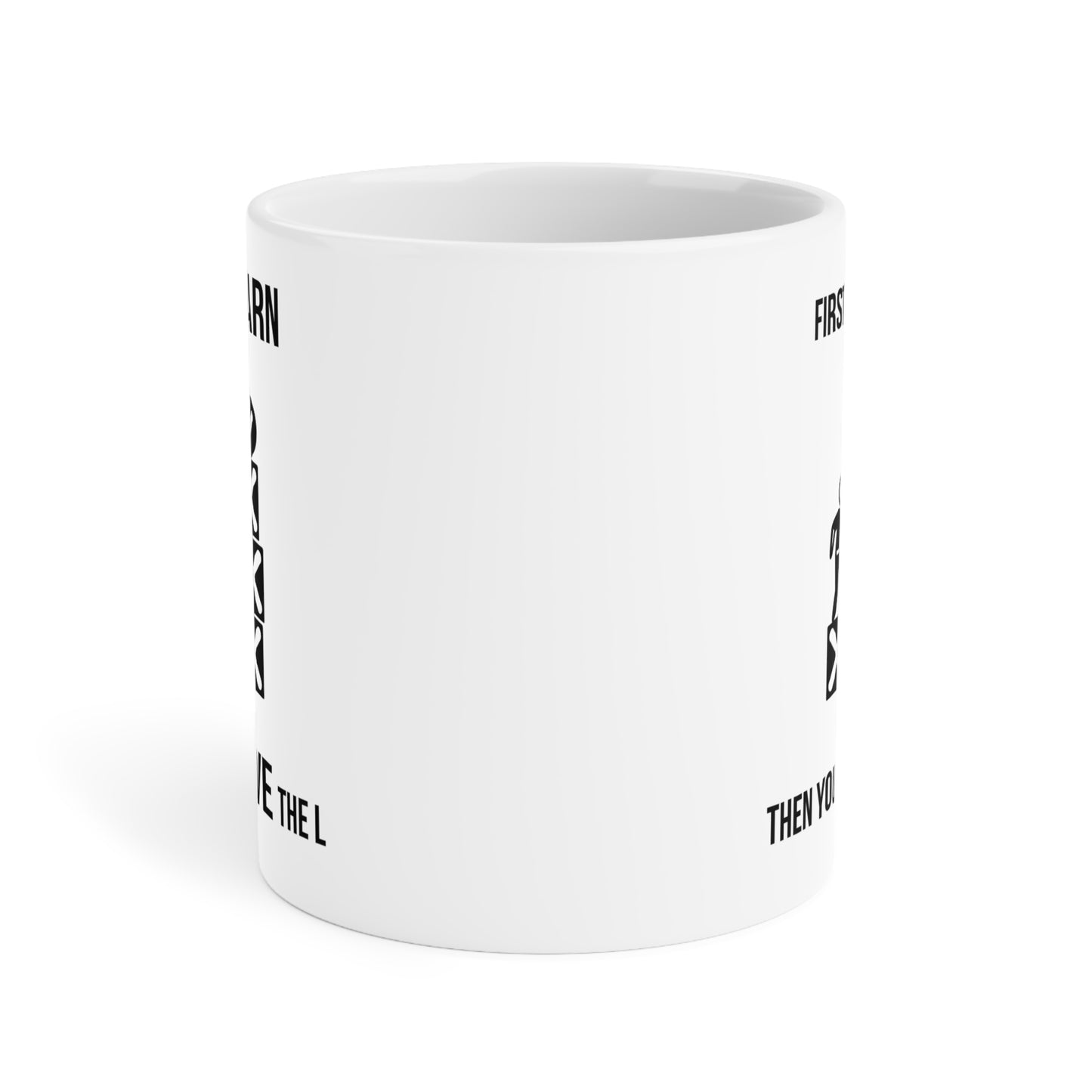 Remove the L (3) - White Motivation Mug (CAD)
