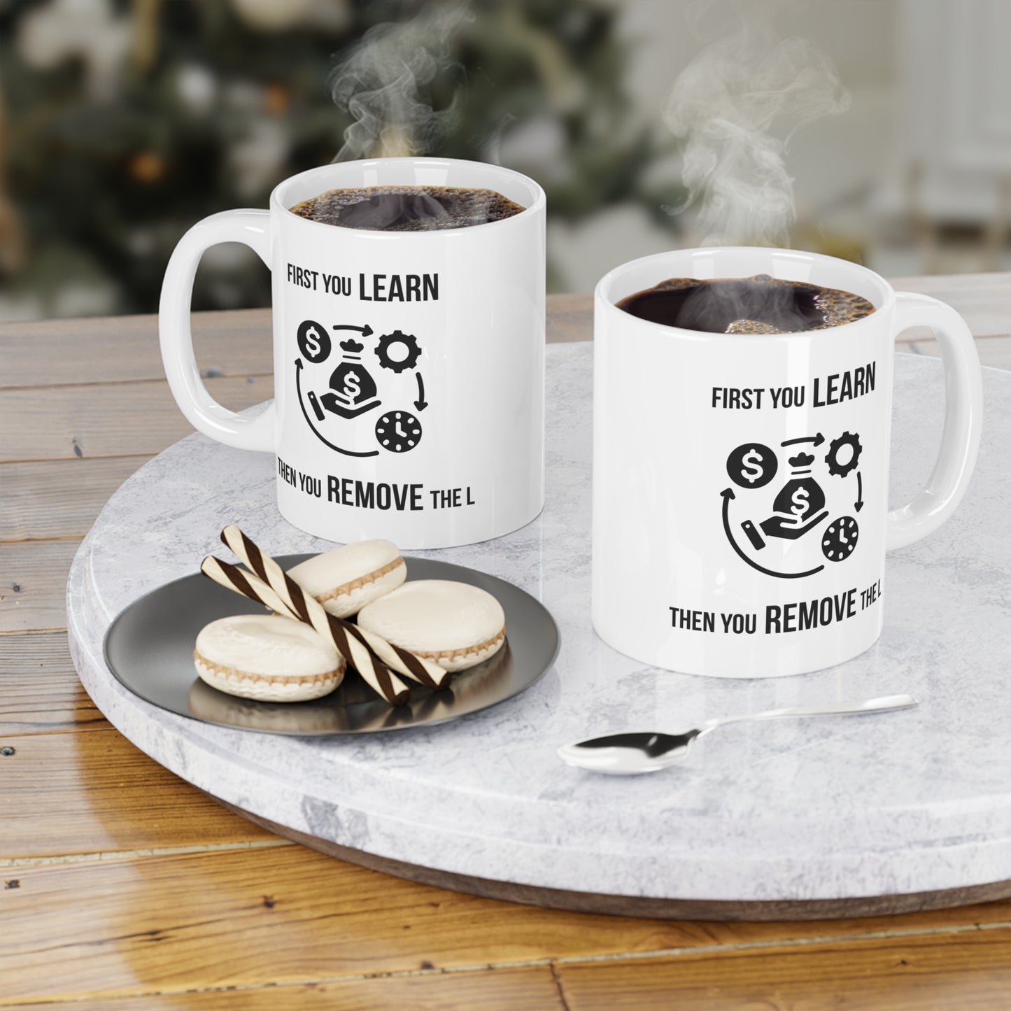 Remove the L (4) - White Motivation Mug (CAD)