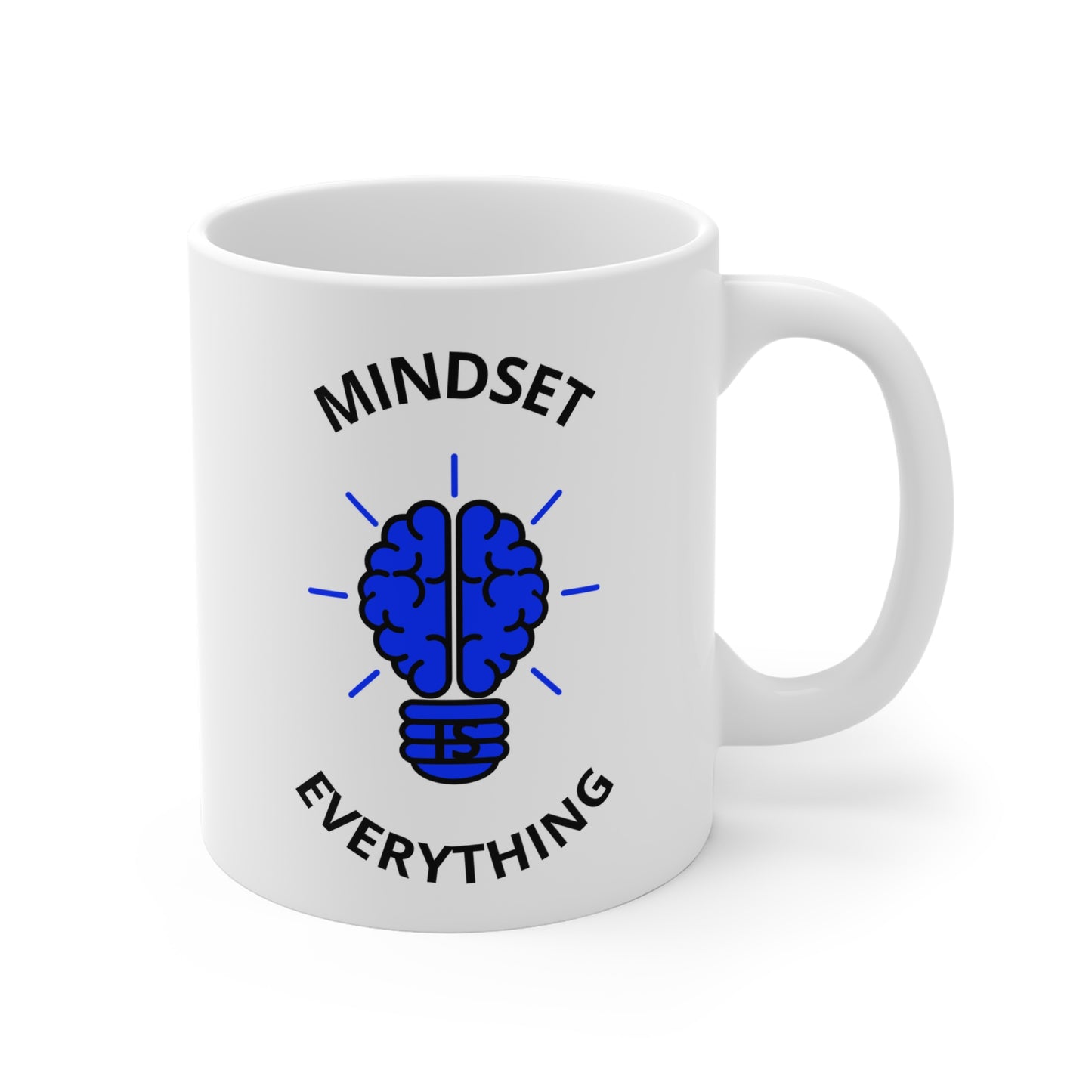 Mindset is Everything (2) - White Motivation Mug (CAD)